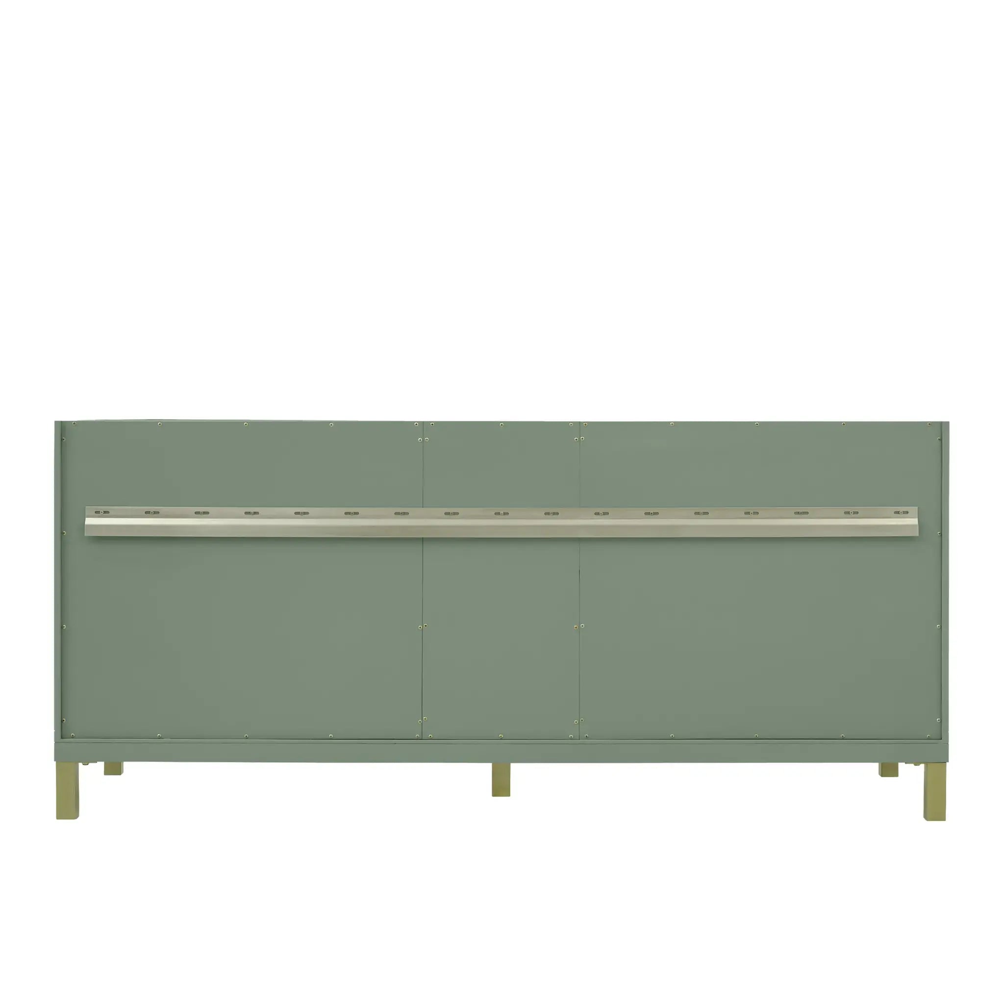 72" Chicago Double Vanity in Smokey Celadon-Cabinet Only-Not Available image 4