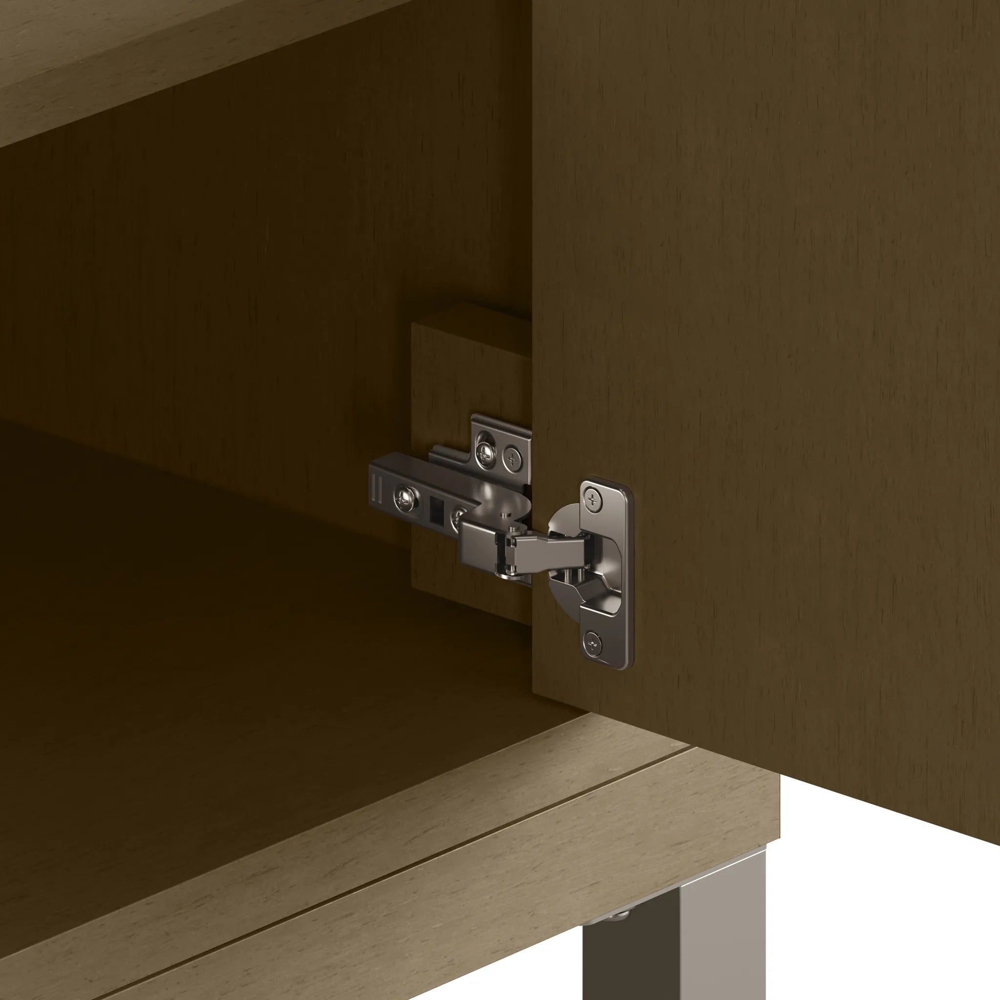 72" Chicago Double Vanity in Walnut Whisper-Lime Delight Silestone-8" Widespread image 17