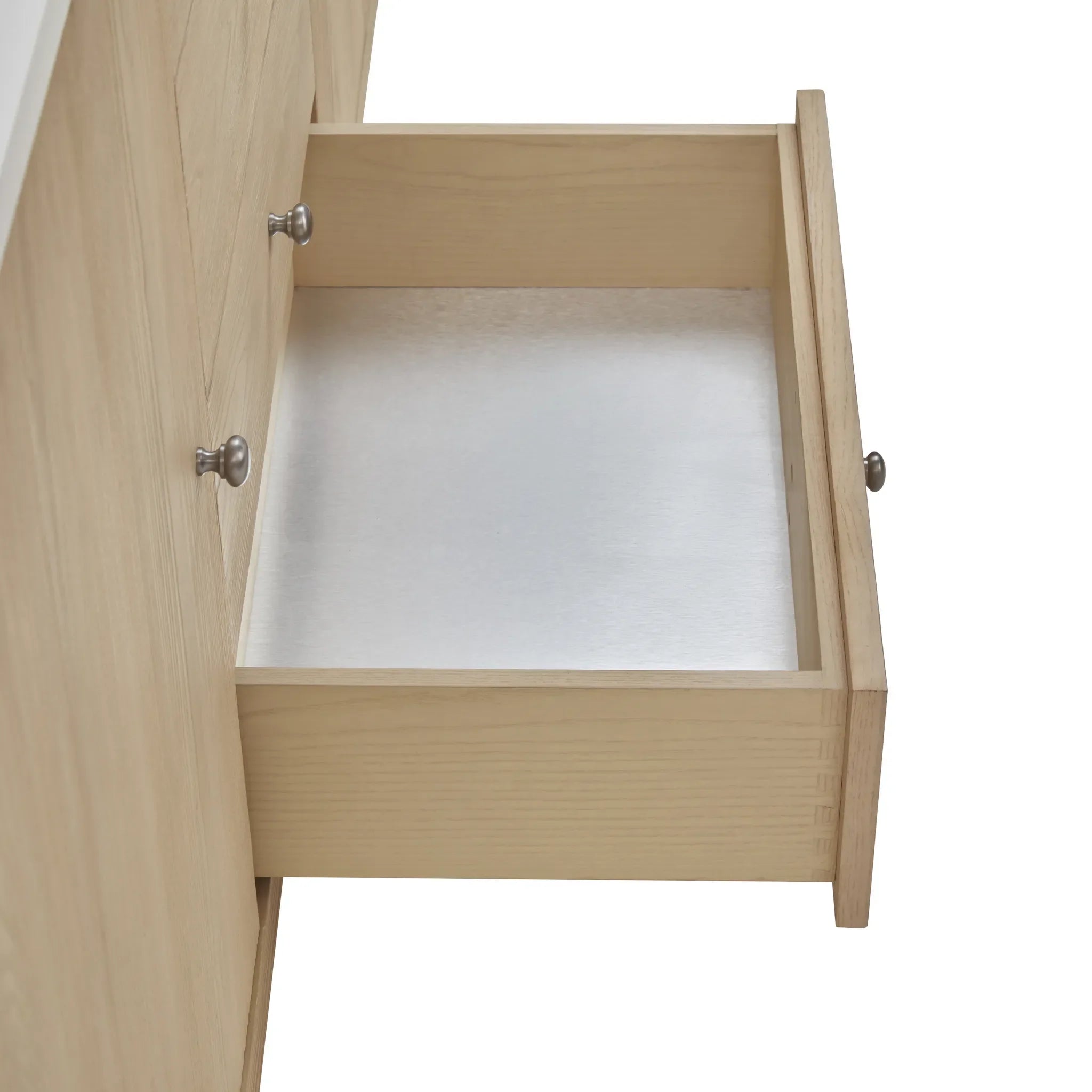 72" Gracyn Double Vanity in Coastal Driftwood-Victorian Silver Silestone-Single Hole image 14
