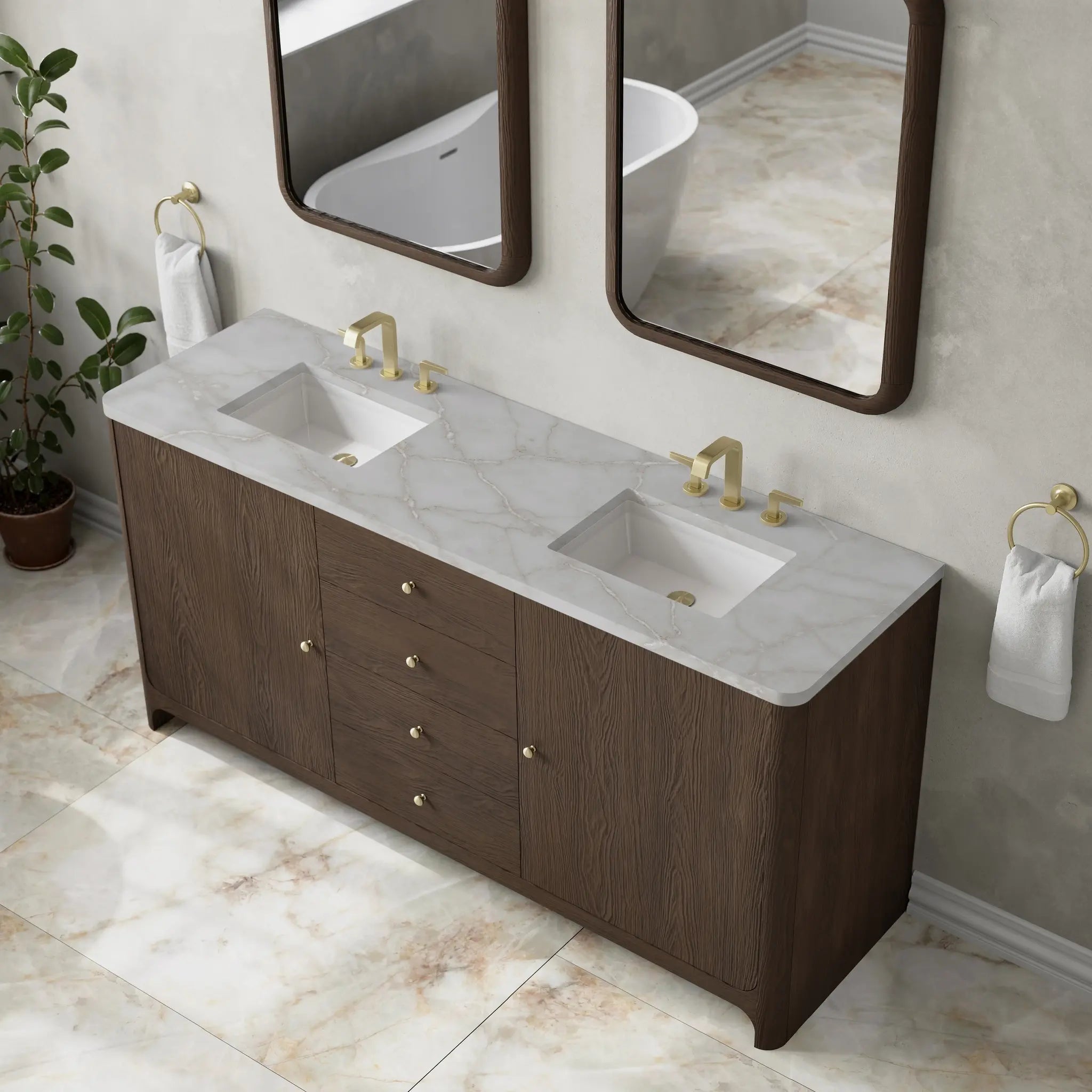 72 Gracyn Double Vanity In Sable Standard Victorian Silver Silestone 8 Widespread 6