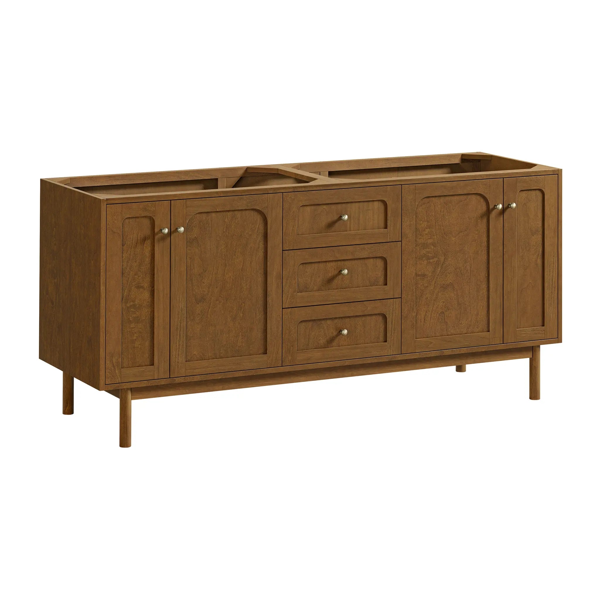 72" Laurent Double Vanity in Honey Oak by James Martin Vanities