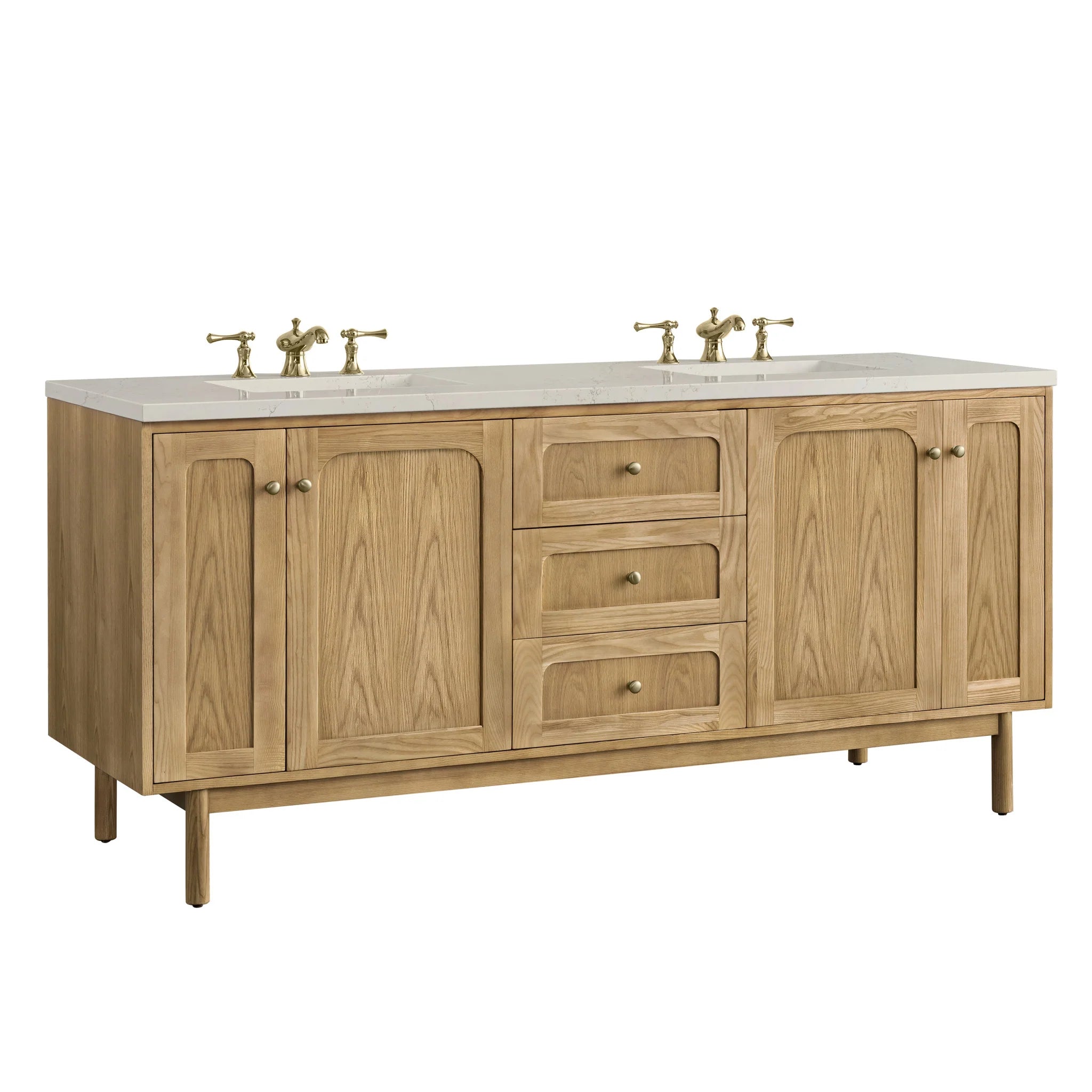 72-laurent-double-vanity-in-light-natural-oak-by-james-martin-vanities-siberian-silestone image 5