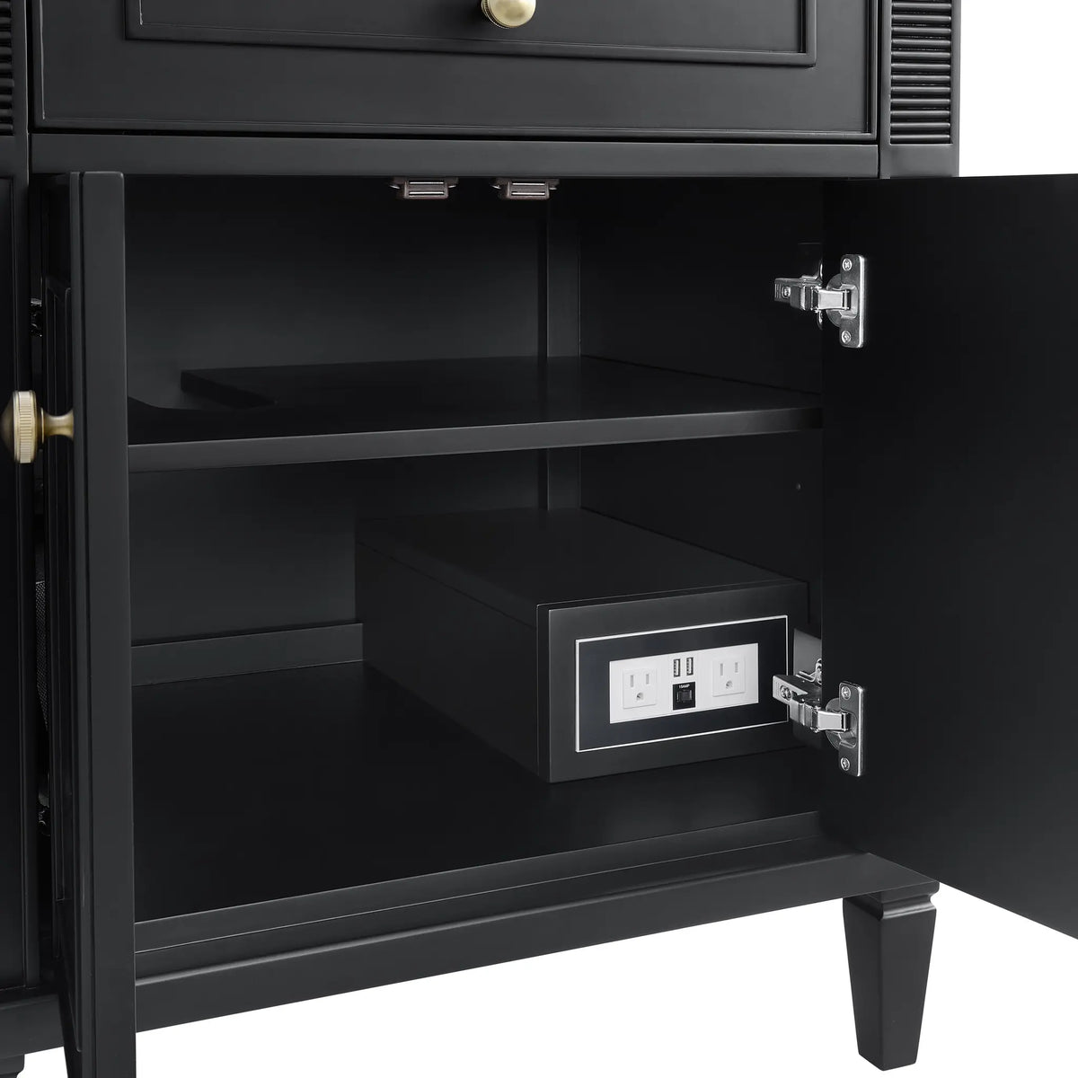 72 Lorelai Double Vanity In Black Onyx Standard Carrara White Marble 8 Widespread 11