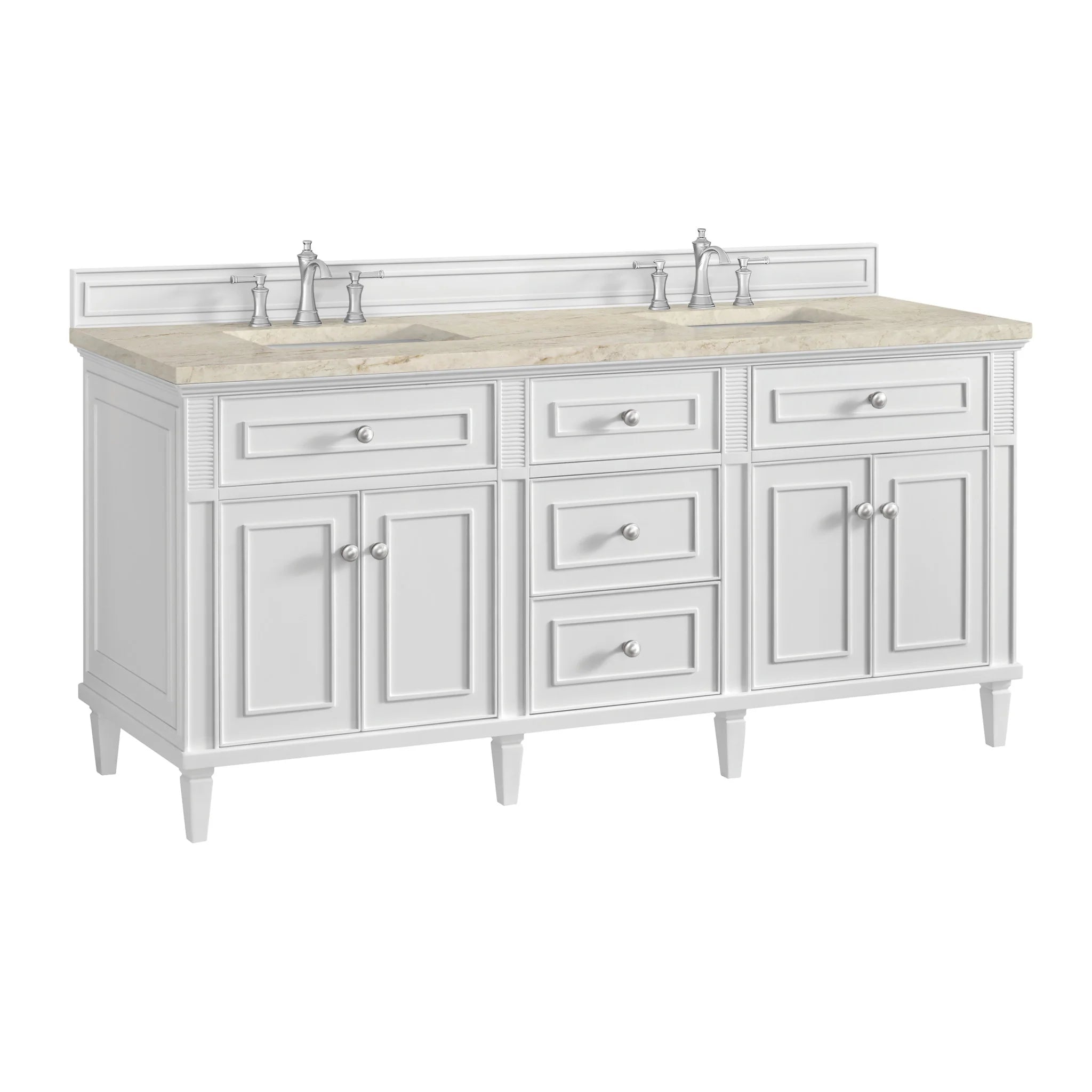 72-lorelai-double-vanity-in-bright-white-by-james-martin-vanities-tajnar-eclos-zero-silica image 4