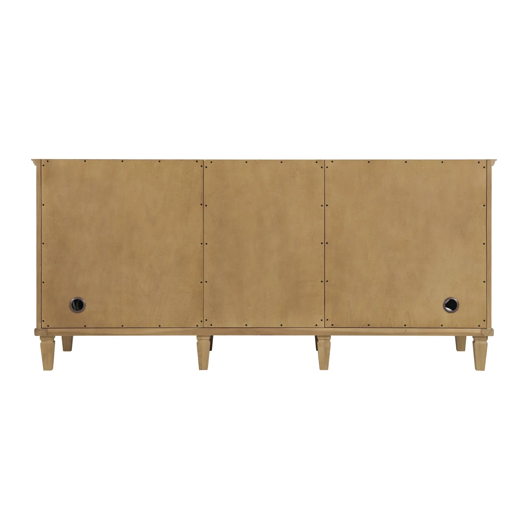 72" Lorelai Double Vanity in Light Natural Oak-Charcoal Soapstone Silestone-8" Widespread image 8