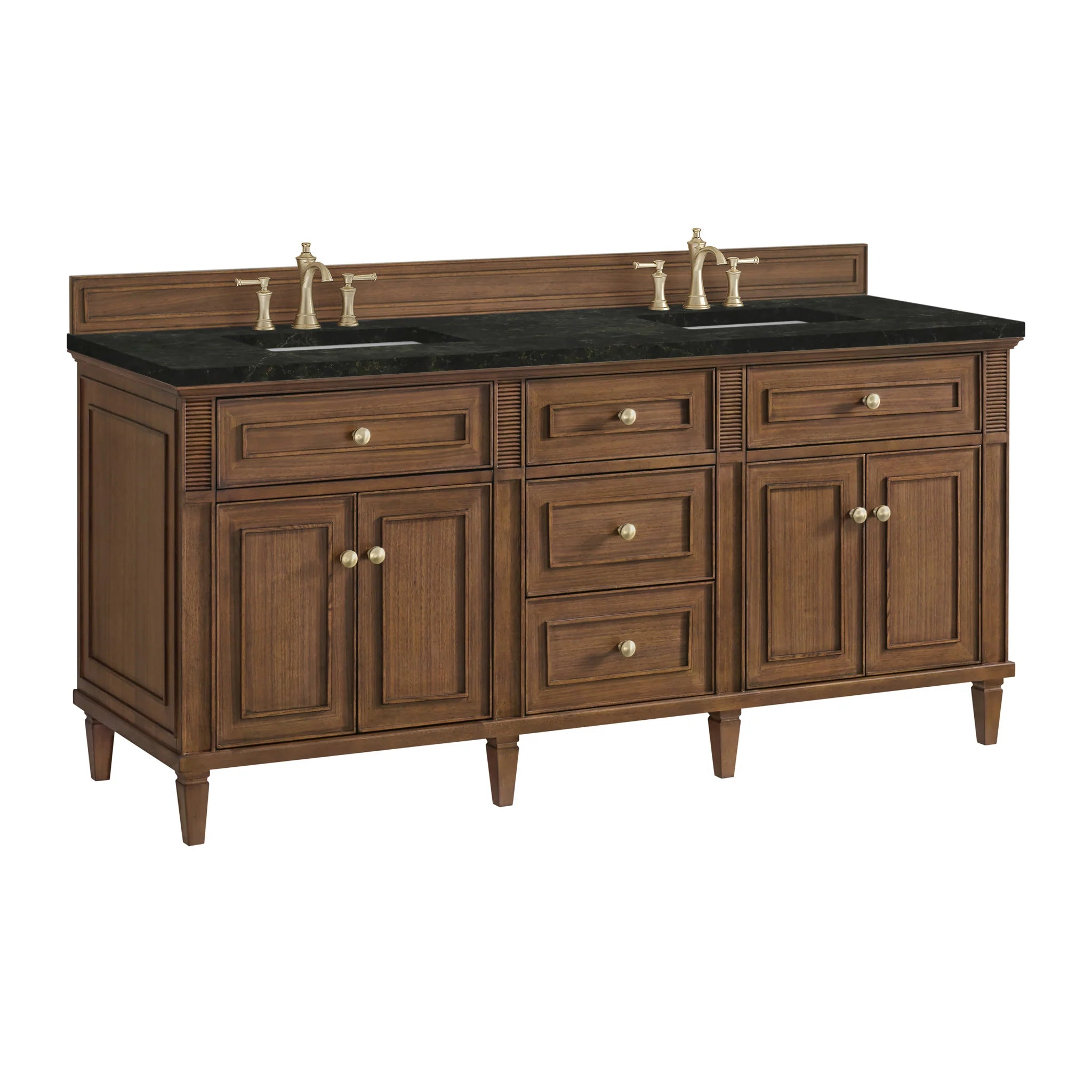 72-lorelai-double-vanity-in-mid-century-walnut-by-james-martin-vanities-phantome-eclos-zero-silica image 4