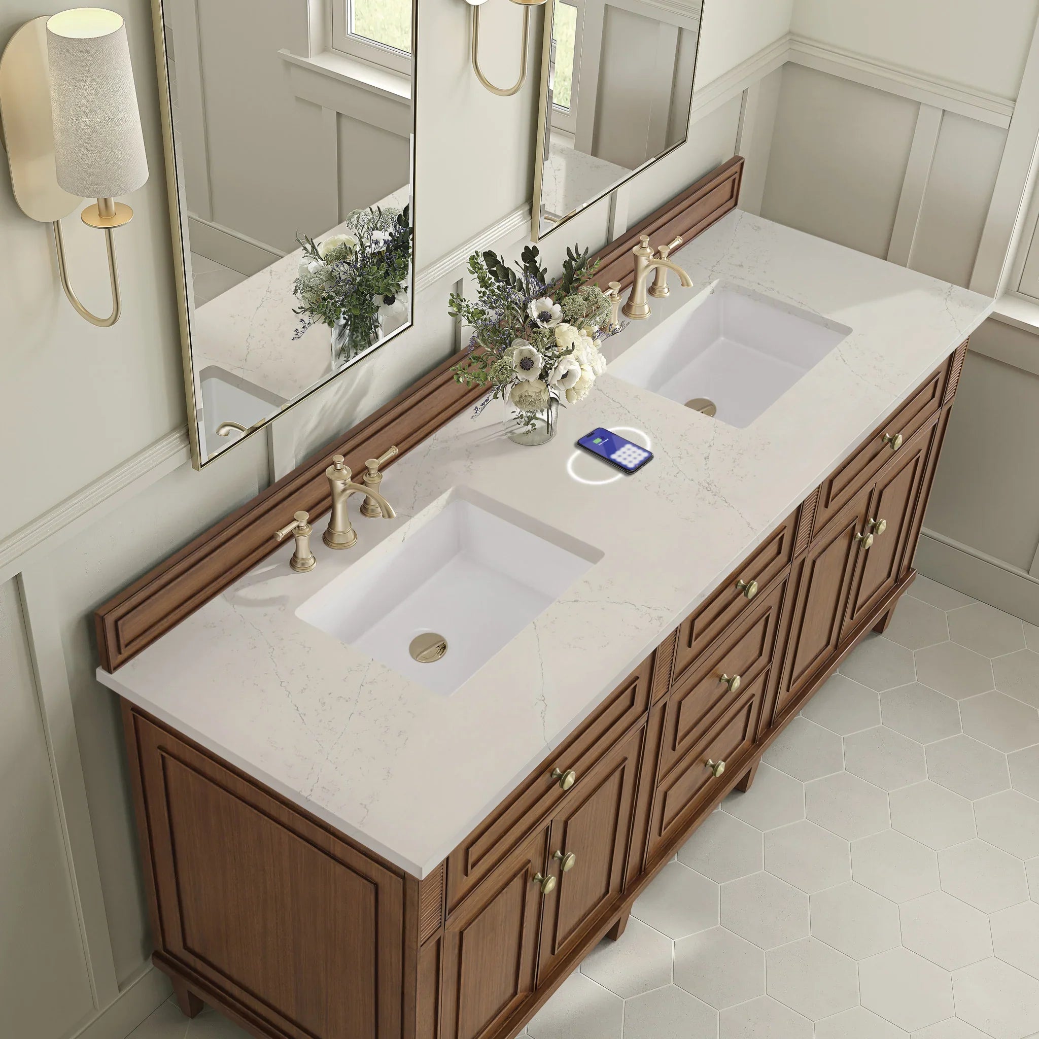 72-lorelai-double-vanity-in-mid-century-walnut-w-freepower-wireless-charger-by-james-martin-vanities-siberian-silestone image 14