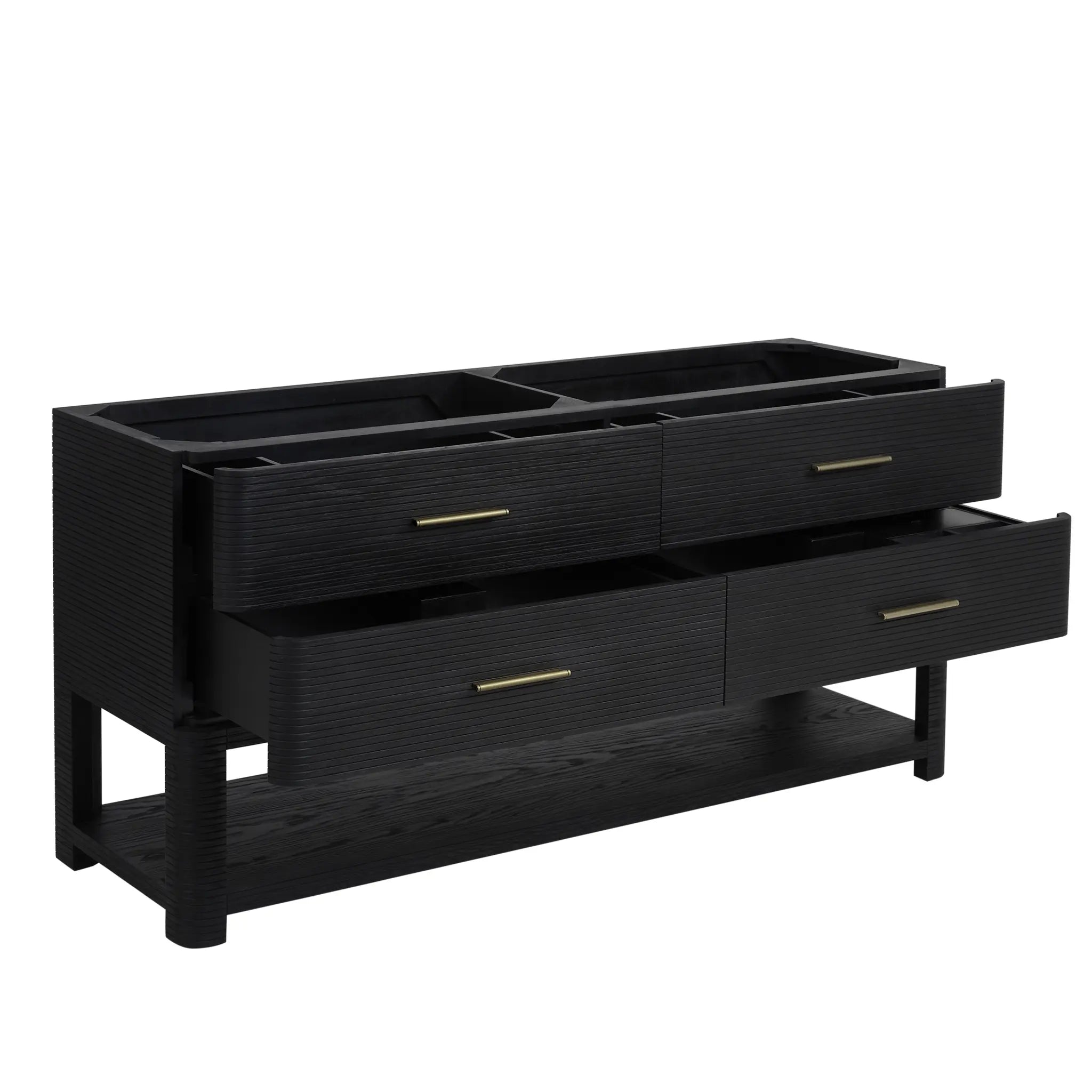 72 Lucian Double Vanity In Carbon Oak Standard Victorian Silver Silestone Single Hole 8