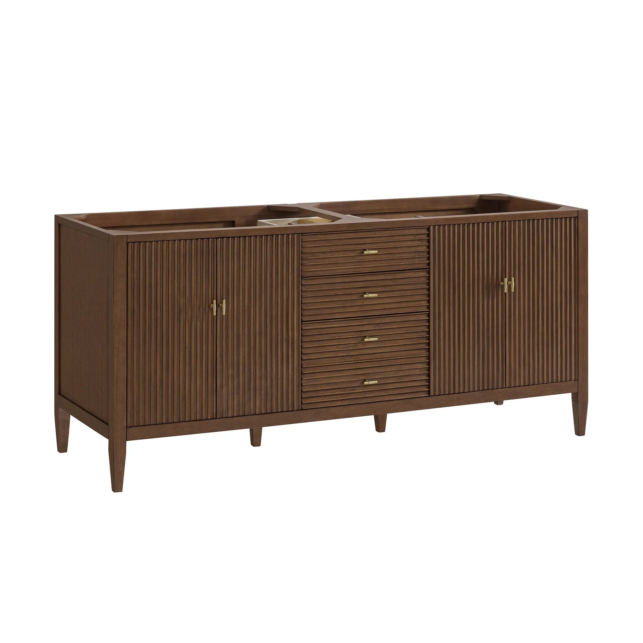 72" Myrrin Vanity in Mid Century Walnut by James Martin Vanities