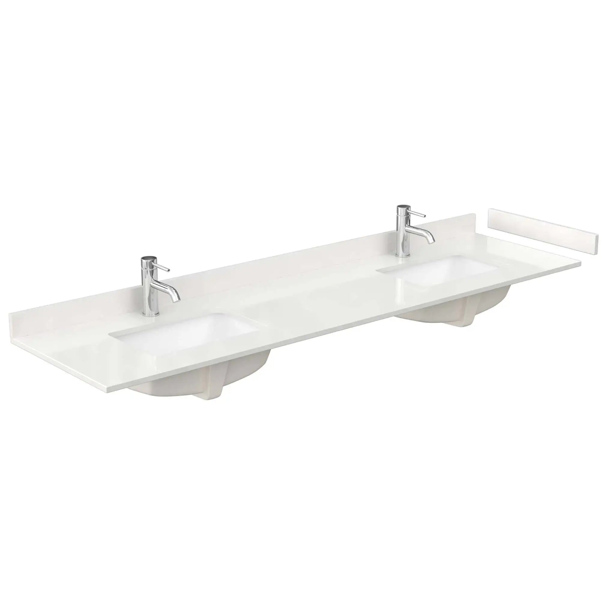 80" Sheffield Double Bathroom Vanity in Espresso with Brushed Chrome Trim & 24" Mirror by Wyndham