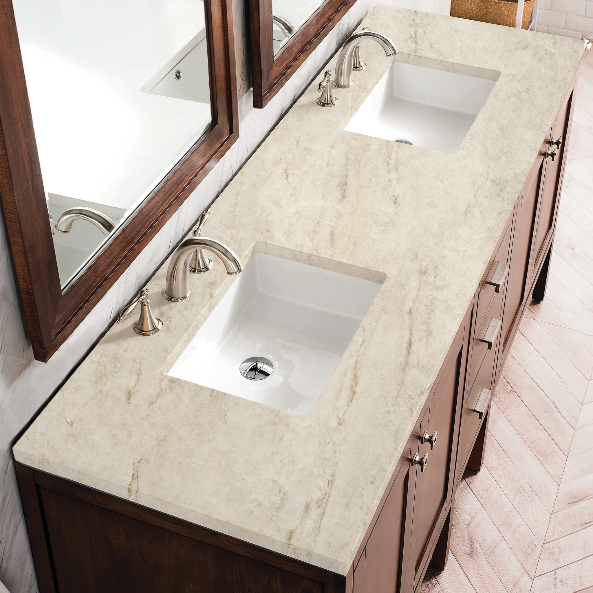 addison-72-double-vanity-in-mid-century-acacia-tajnar-eclos-zero-silica image 3