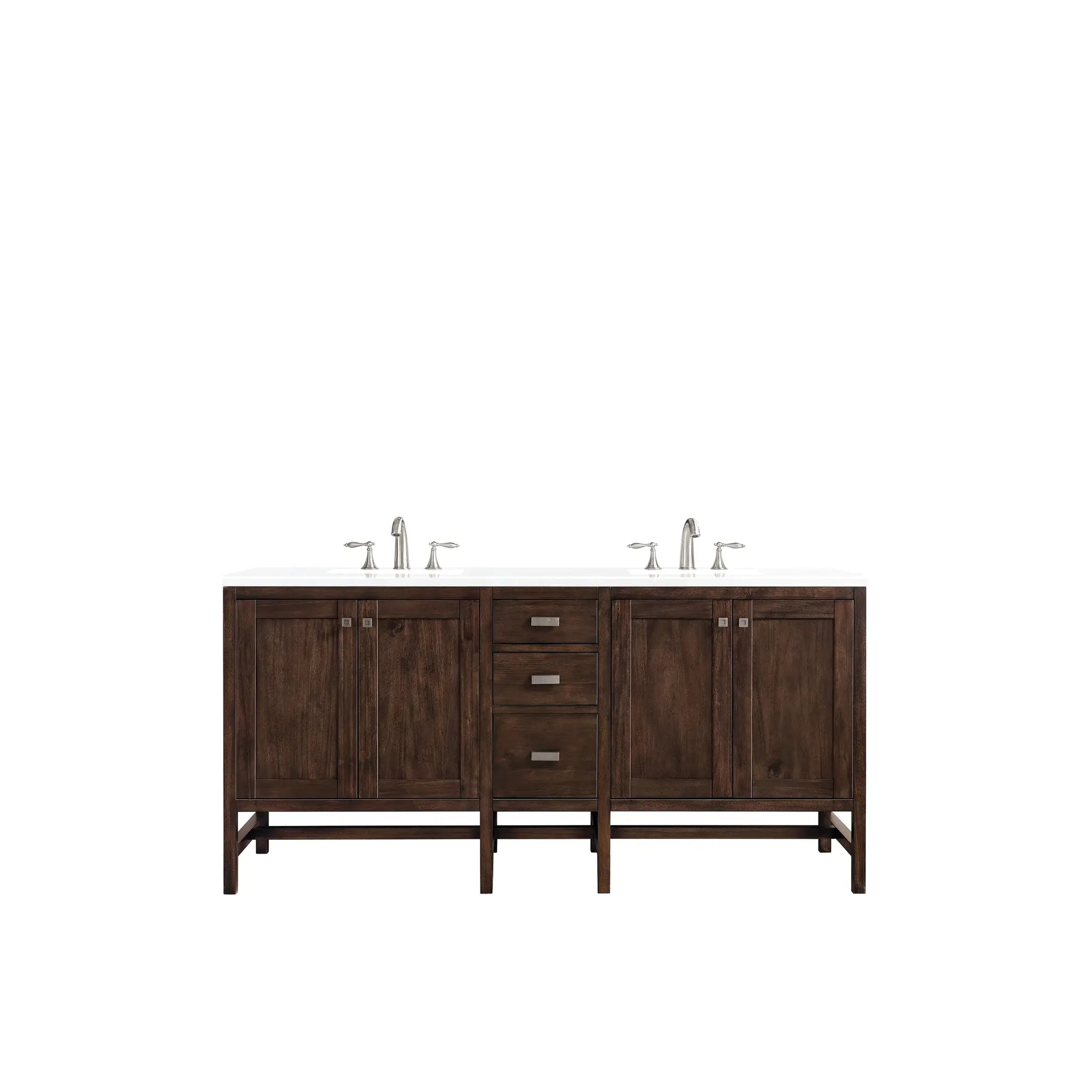 addison-72-double-vanity-mid-century-acacia-w-3-cm-white-zeus-silestone-top image