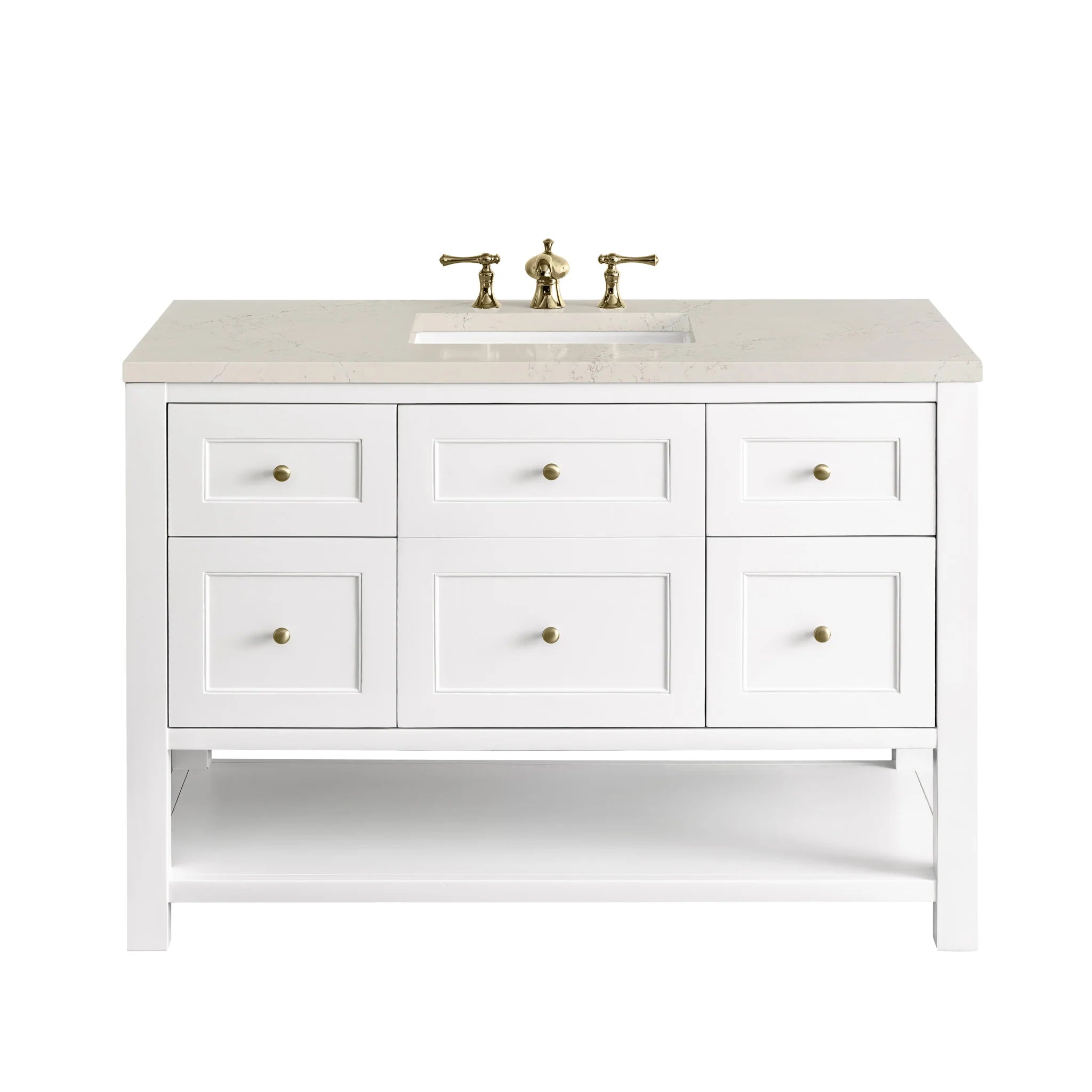 breckenridge-48-single-vanity-in-bright-white-w-freepower-wireless-charger-by-james-martin-vanities-siberian-silestone image 1
