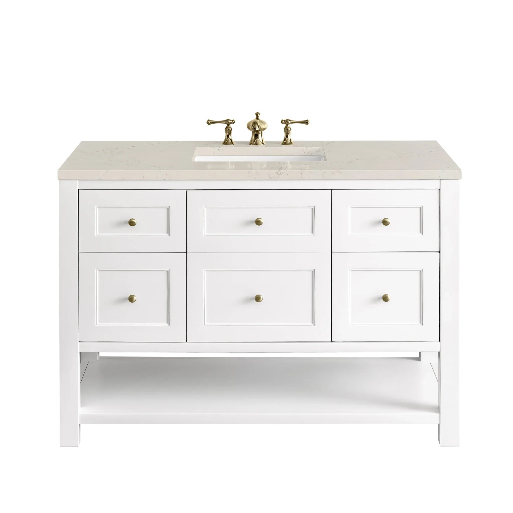 breckenridge-48-single-vanity-in-bright-white-w-freepower-wireless-charger-by-james-martin-vanities-siberian-silestone image 1