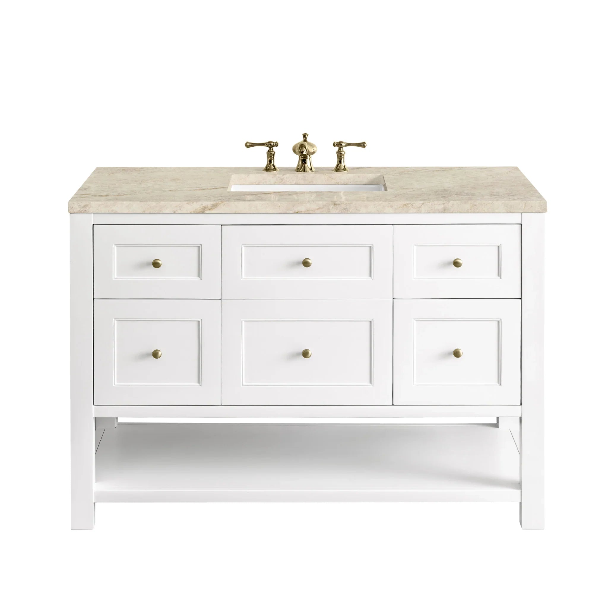 breckenridge-48-single-vanity-in-bright-white-w-freepower-wireless-charger-by-james-martin-vanities-tajnar-eclos-zero-silica image 1