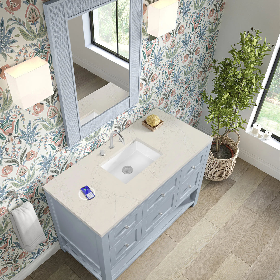 breckenridge-48-single-vanity-in-serenity-blue-w-freepower-wireless-charger-by-james-martin-vanities-330-v48-m-srb-siberian-silestone image 11