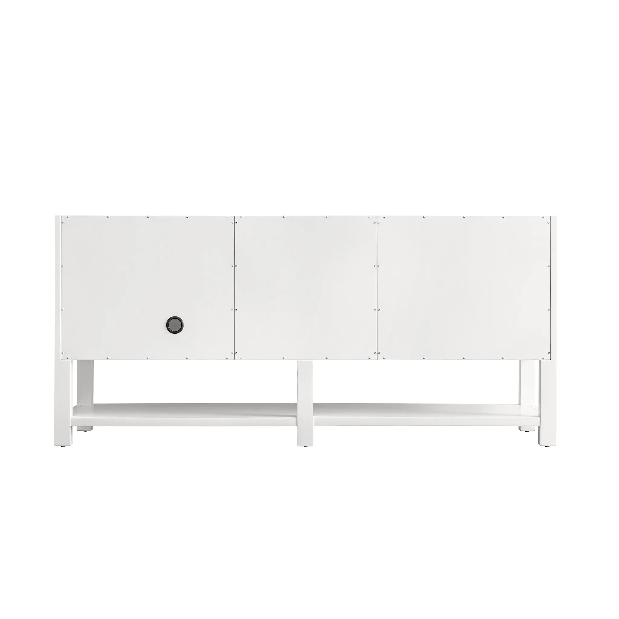 Breckenridge 72" Double Vanity Base Only in Bright White w/FreePower Wireless Charger-Cabinet Only-Not Available image 6