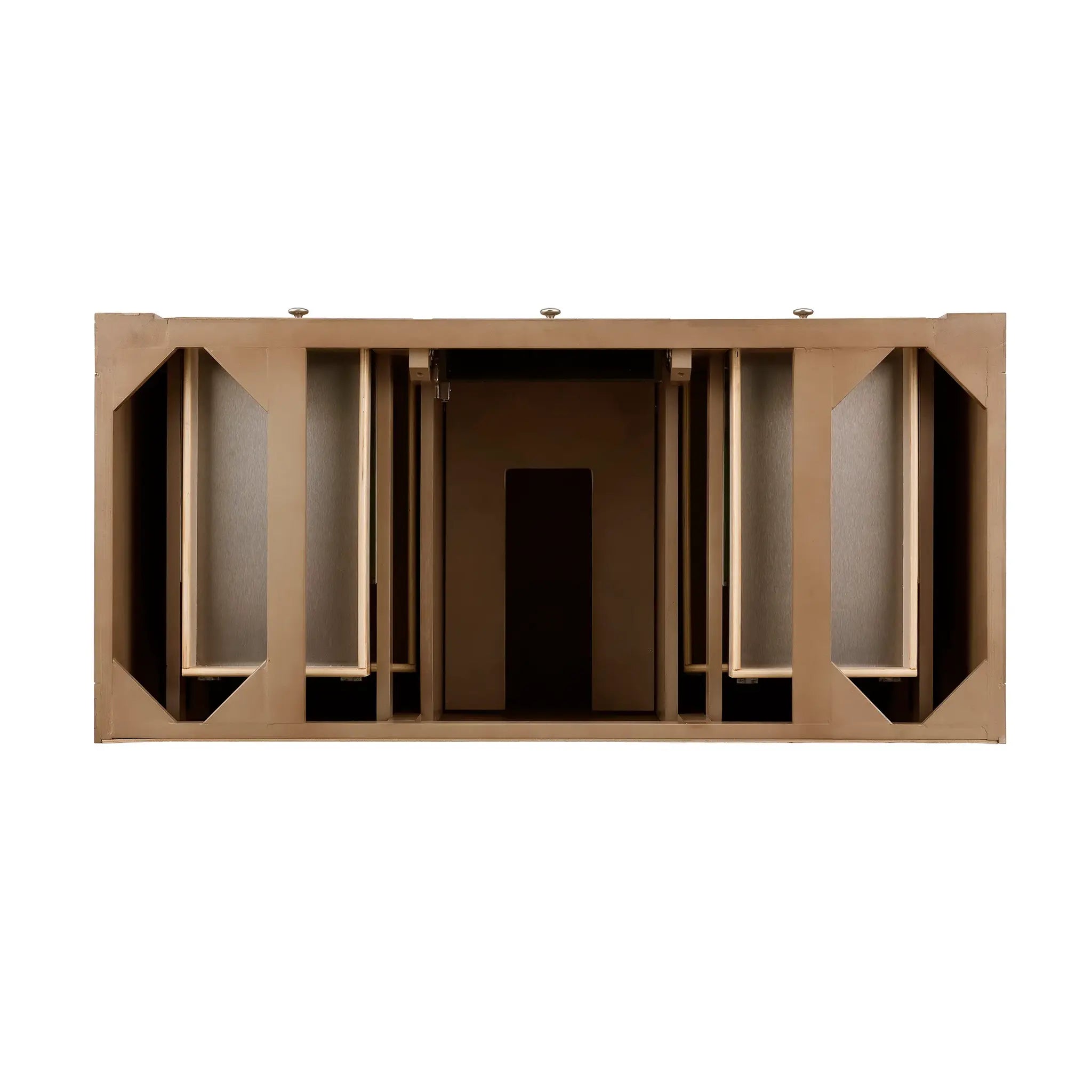 Bristol 48" Single Vanity Cabinet in Whitewashed Walnut w/ FreePower Wireless Charger image 1