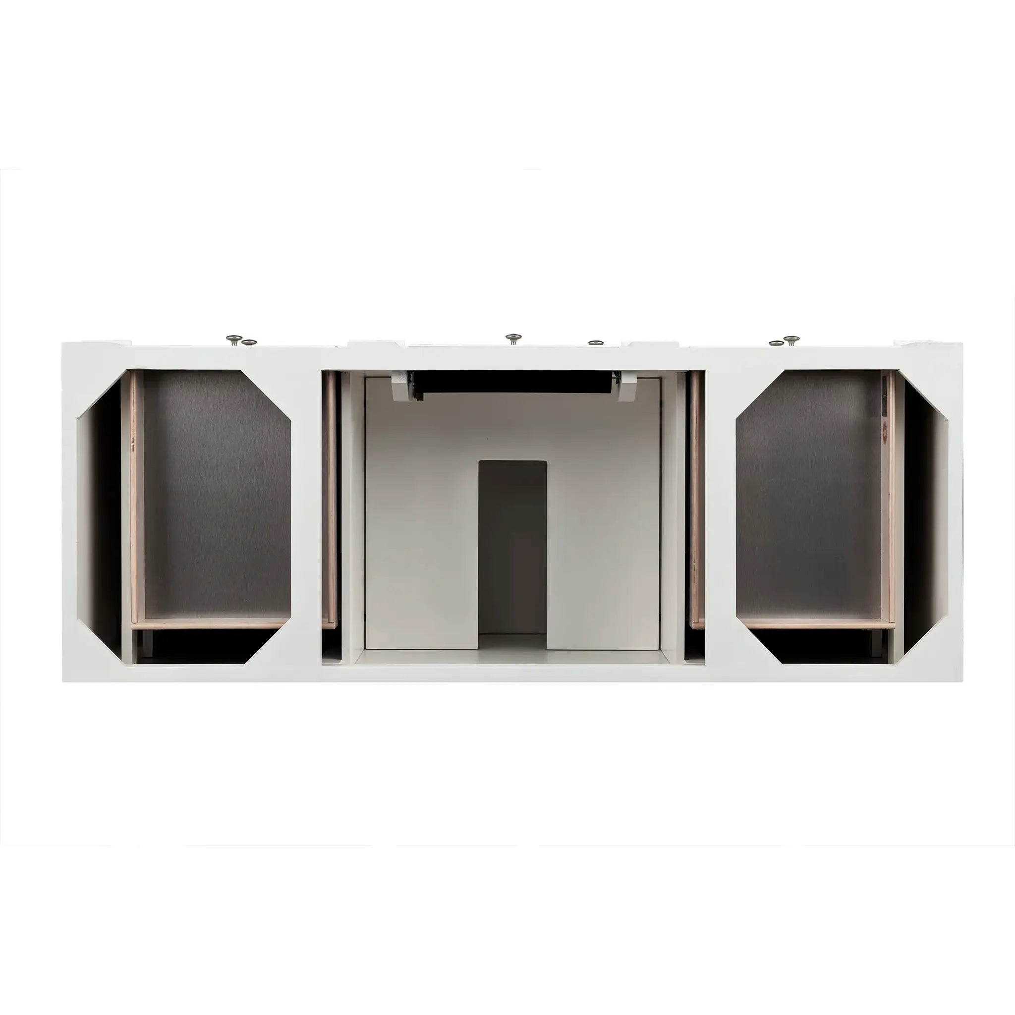 Bristol 60" Single Vanity in Bright White w/FreePower Wireless Charger-Cabinet Only-Not Available image 1