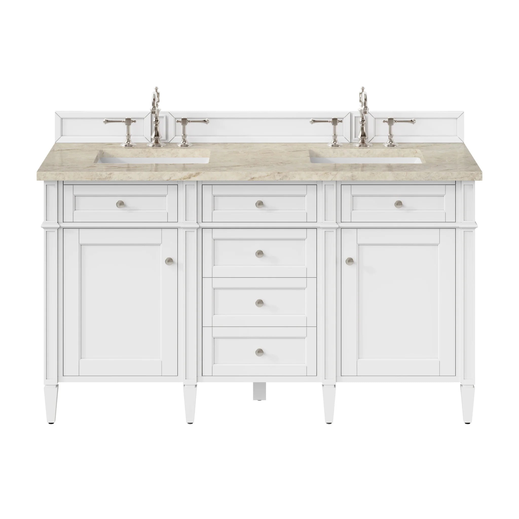 brittany-60-double-vanity-in-bright-white-w-freepower-wireless-charger-by-james-martin-vanities-655-v60d-m-bw-tajnar-eclos-zero-silica image