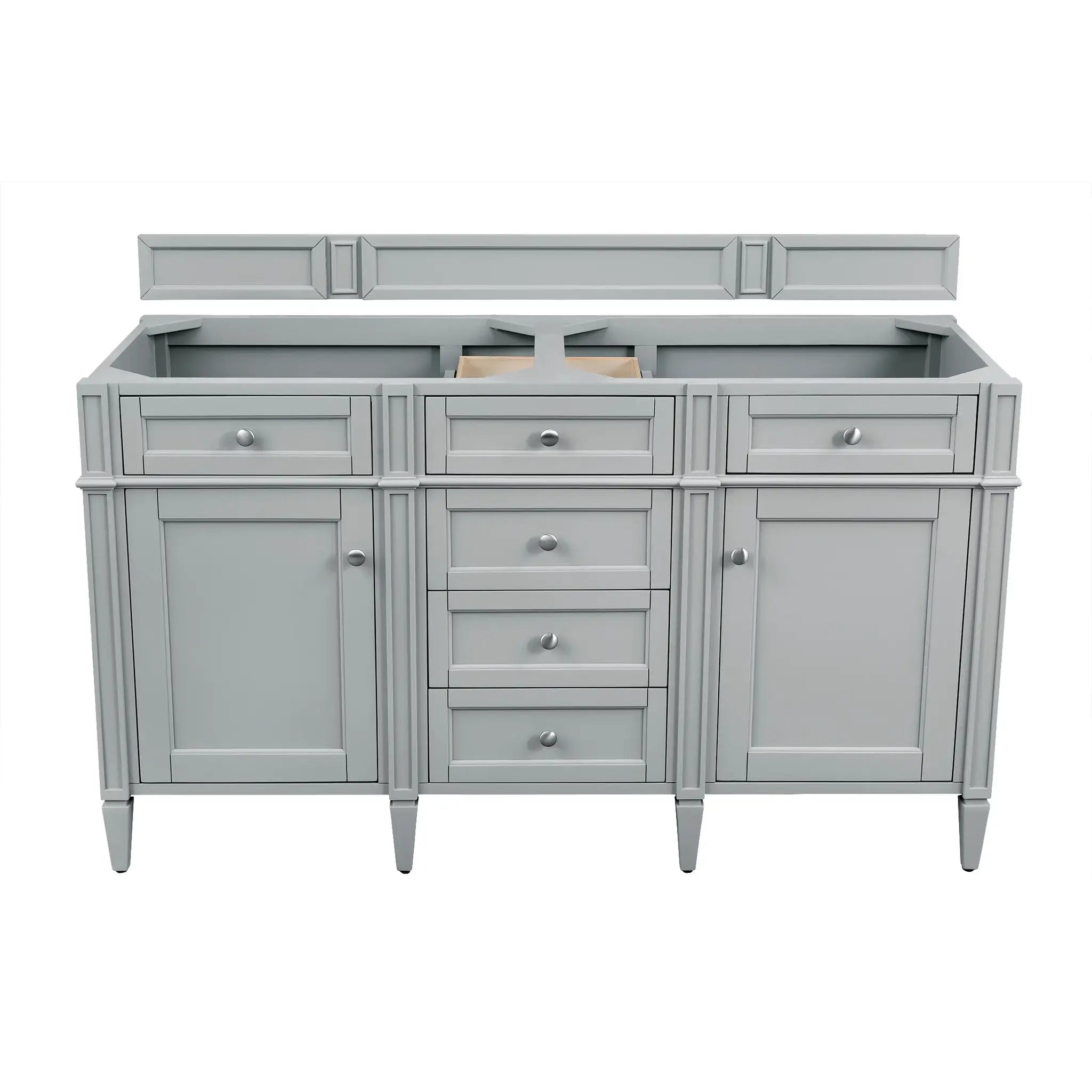 Brittany 60" Double Vanity in Urban Gray w/FreePower Wireless Charger-Cabinet Only-Not Available image
