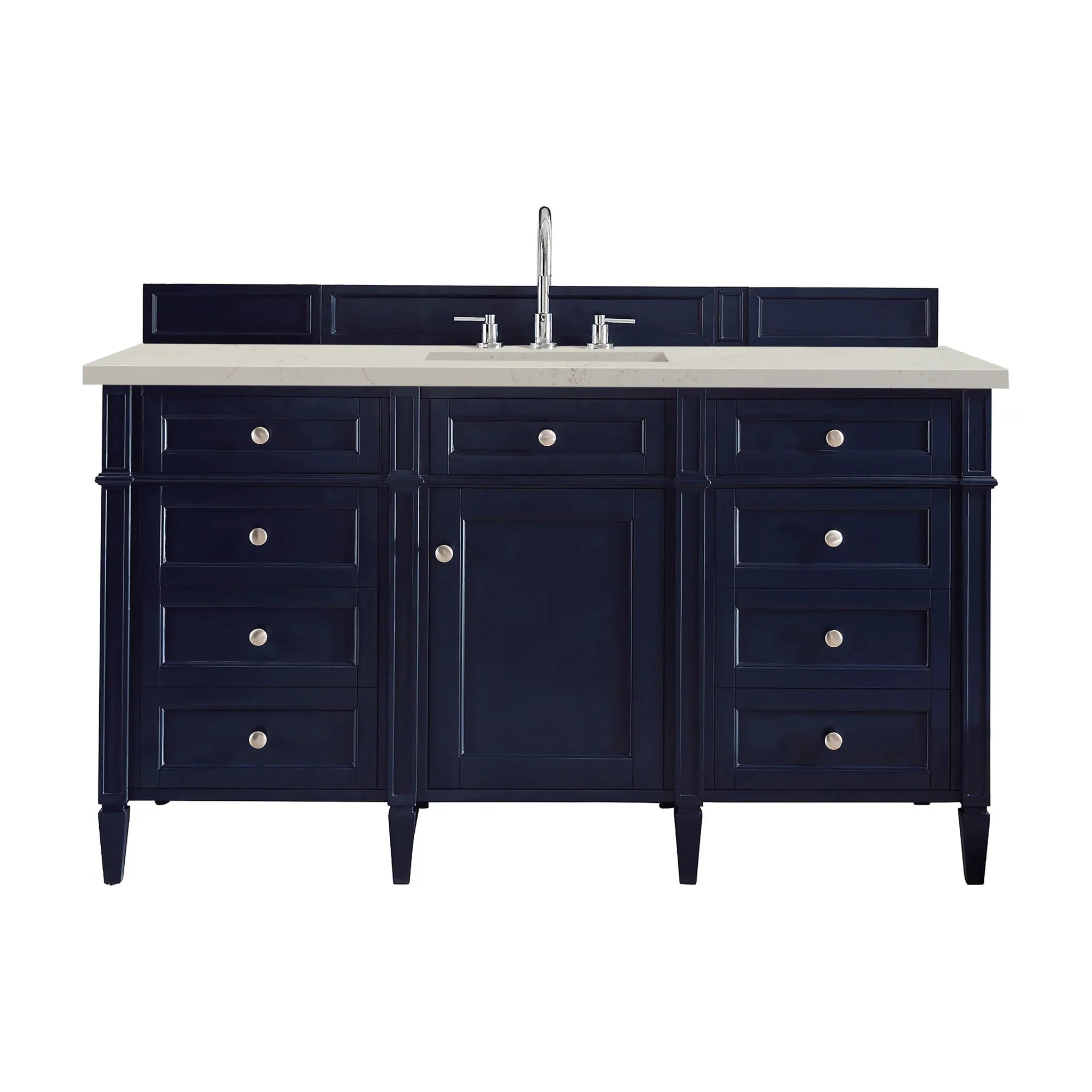 60" Brittany Single Vanity in Victory Blue by James Martin Vanities