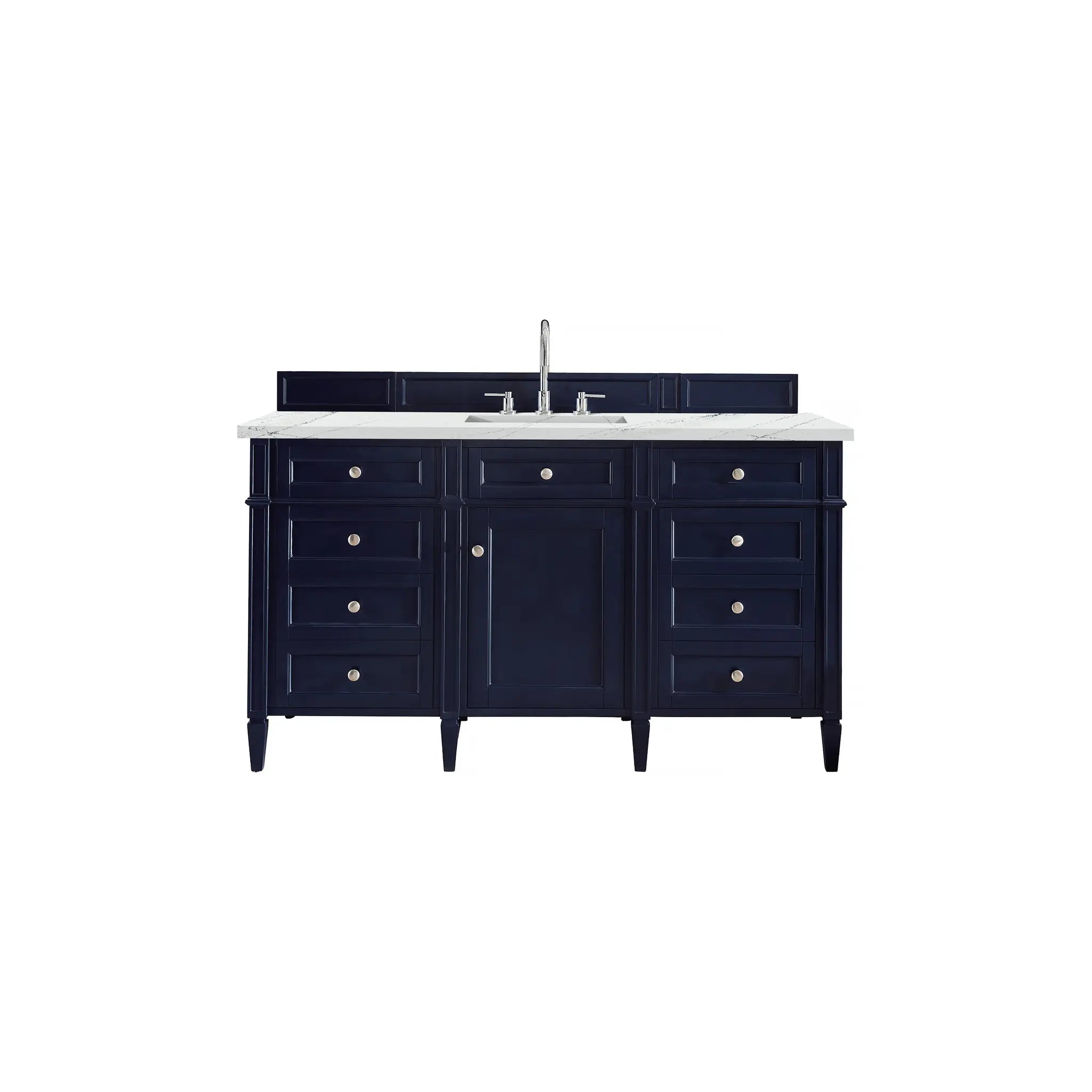 60" Brittany Single Vanity in Victory Blue by James Martin Vanities