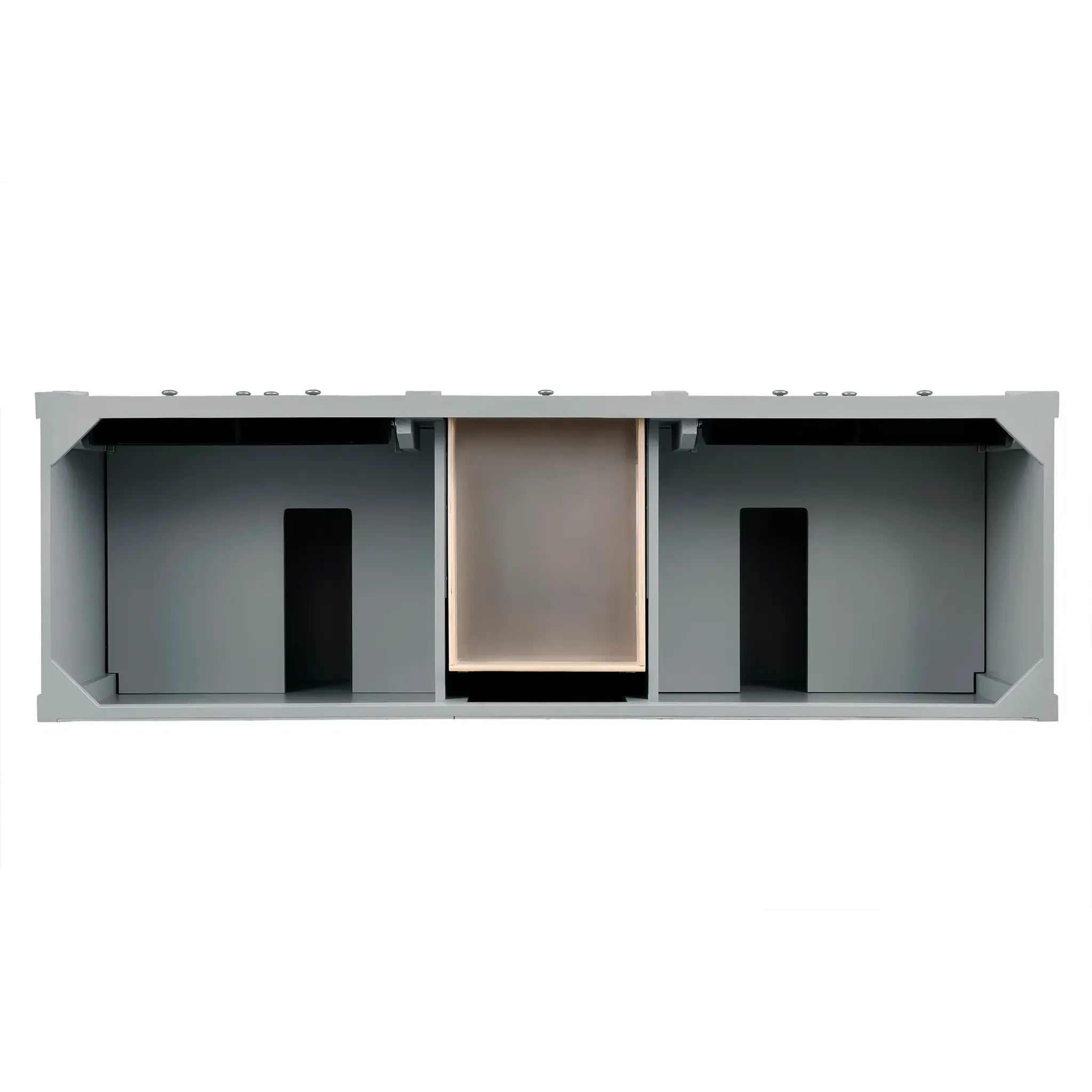 Brittany 72" Double Vanity in Urban Gray w/FreePower Wireless Charger-Cabinet Only-Not Available image 1