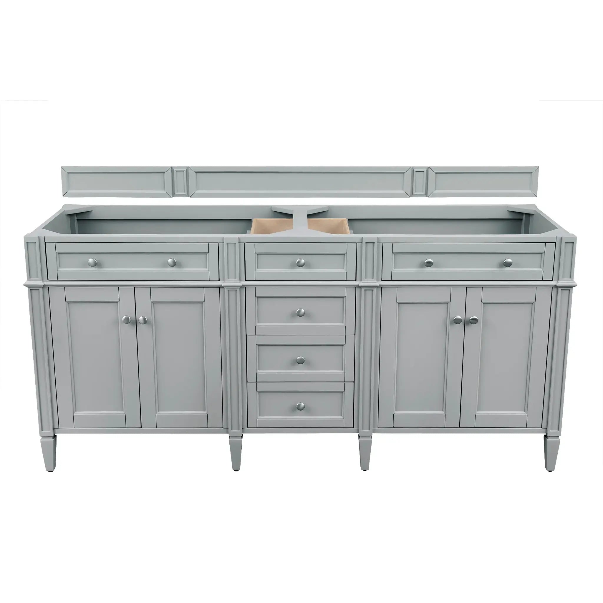 Brittany 72" Double Vanity in Urban Gray w/FreePower Wireless Charger-Cabinet Only-Not Available image