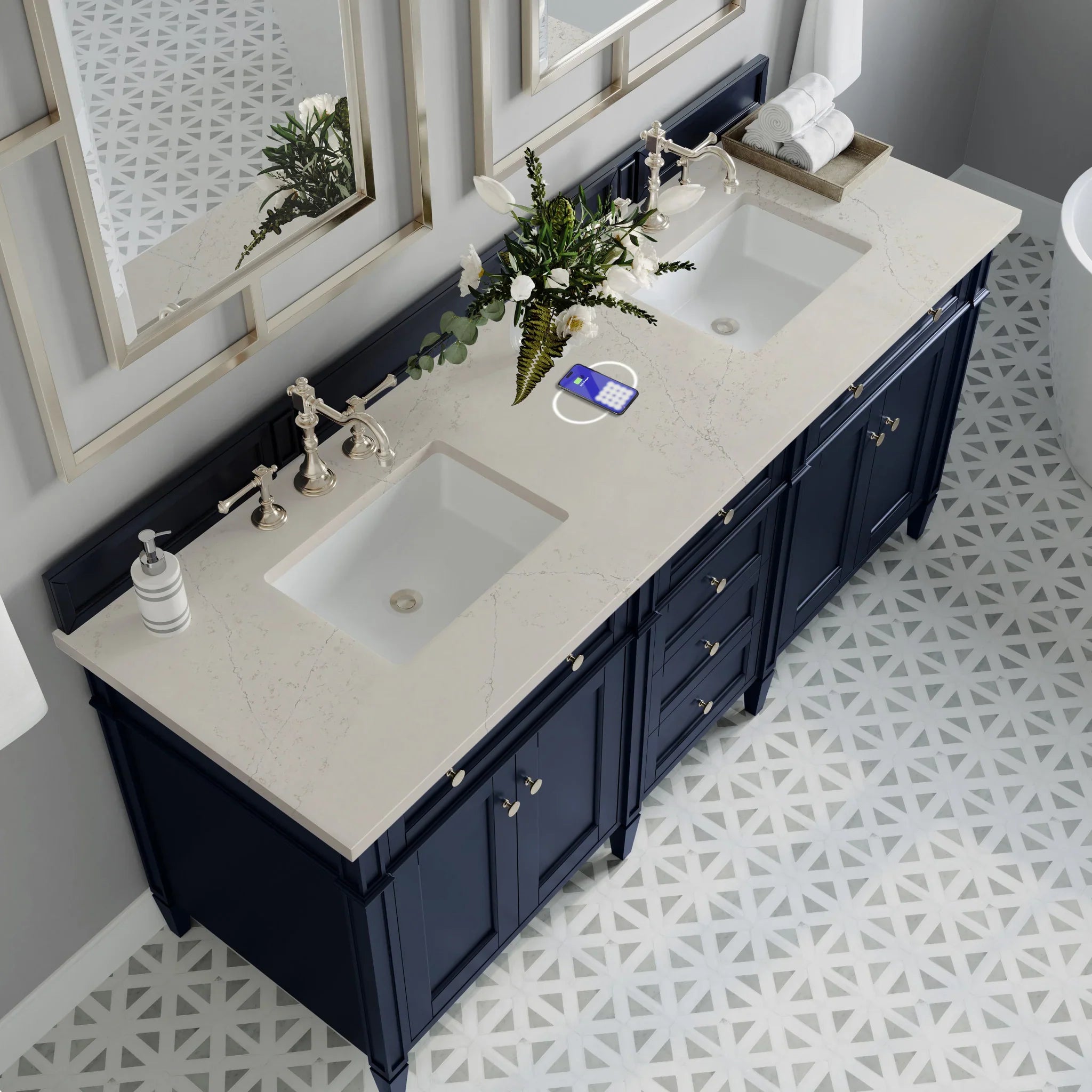 brittany-72-double-vanity-in-victory-blue-w-freepower-wireless-charger-by-james-martin-vanities-siberian-silestone image 7