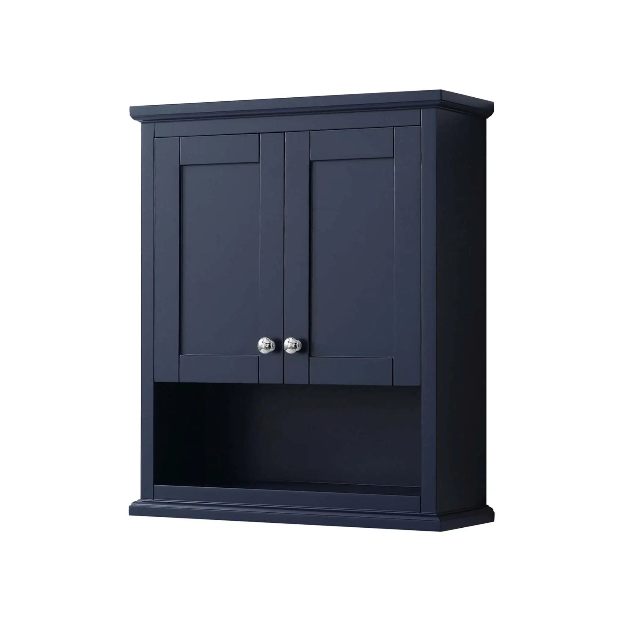 Dark Blue Bathroom Wall Cabinet - Avery by Wyndham (WCV2323WCBC) image