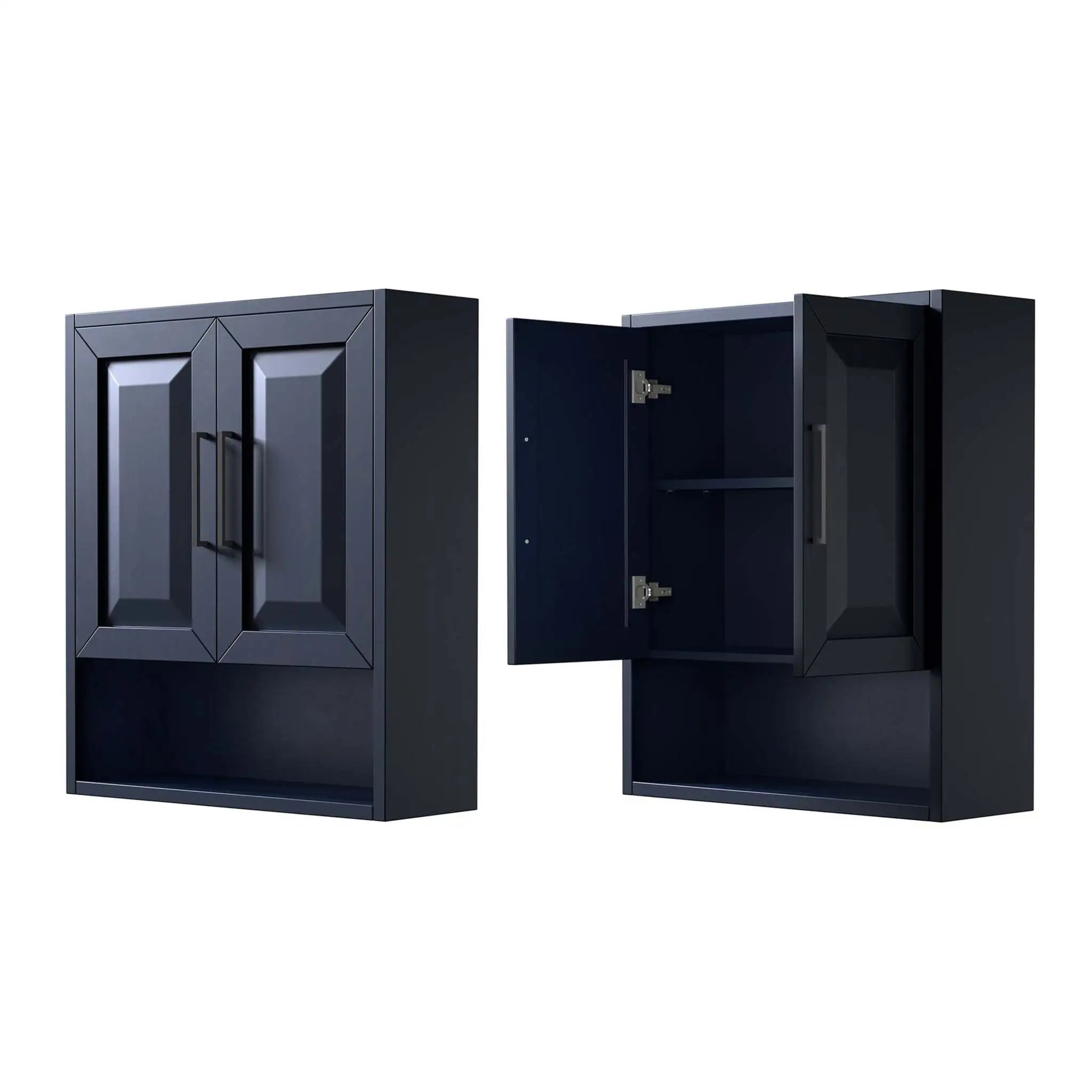 Dark Blue Bathroom Wall Cabinet - Daria by Wyndham (WCV2525WCBB) image 3