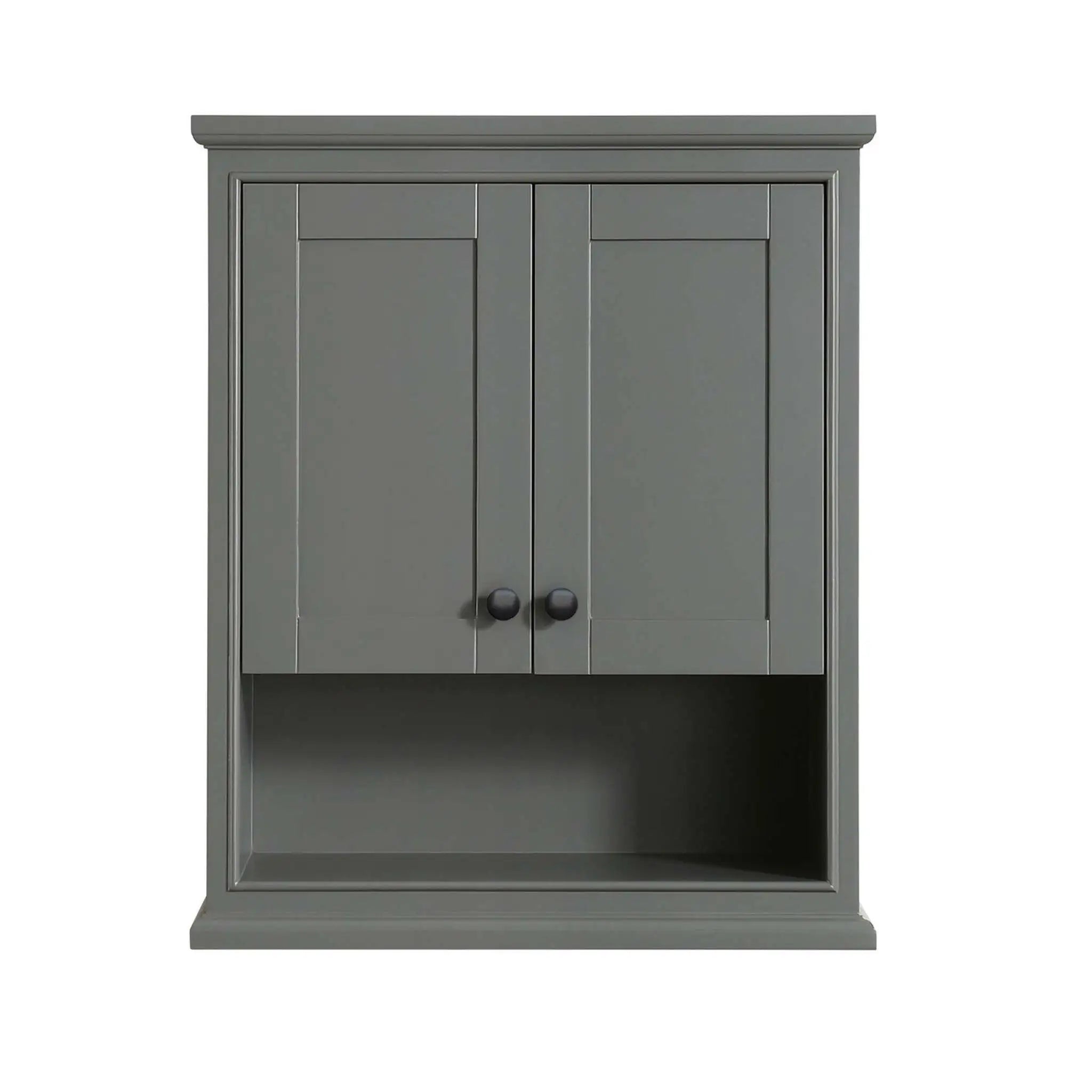 Dark Gray Bathroom Wall Cabinet - Deborah by Wyndham (WCS2020WCGB) image 1