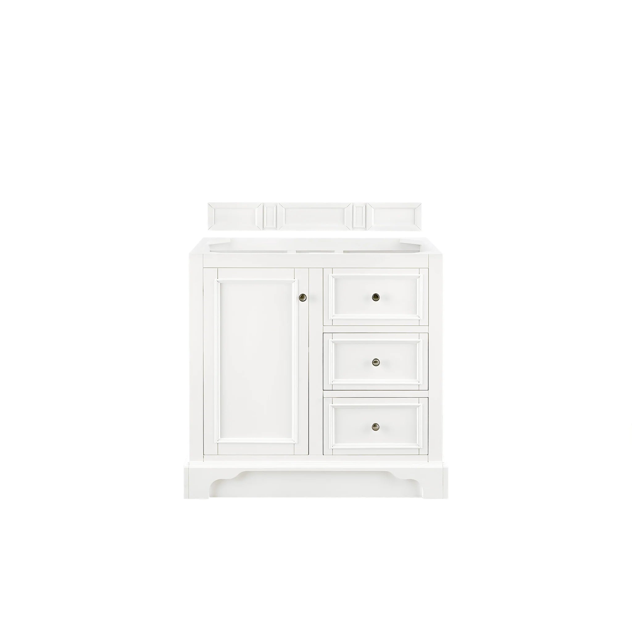 de-soto-36-single-vanity-in-bright-white-by-james-martin-vanities-phantome-eclos-zero-silica image 1