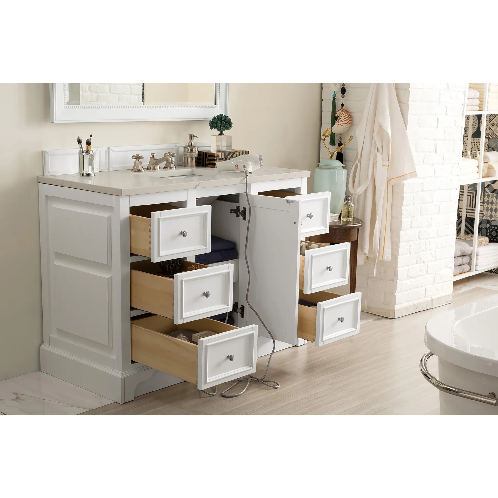 de-soto-48-single-vanity-in-bright-white-by-james-martin-vanities-siberian-silestone image 8