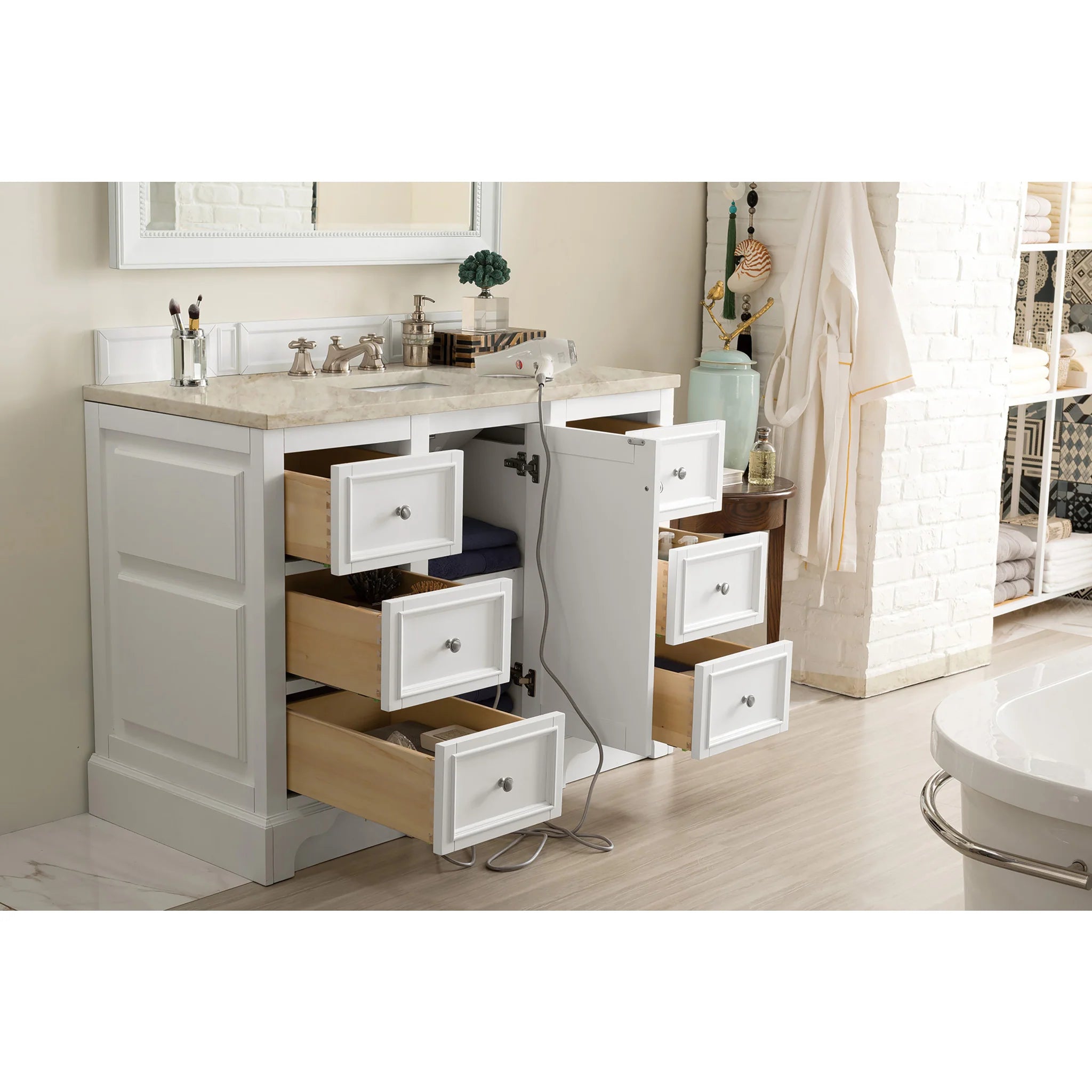 de-soto-48-single-vanity-in-bright-white-by-james-martin-vanities-tajnar-eclos-zero-silica image 8
