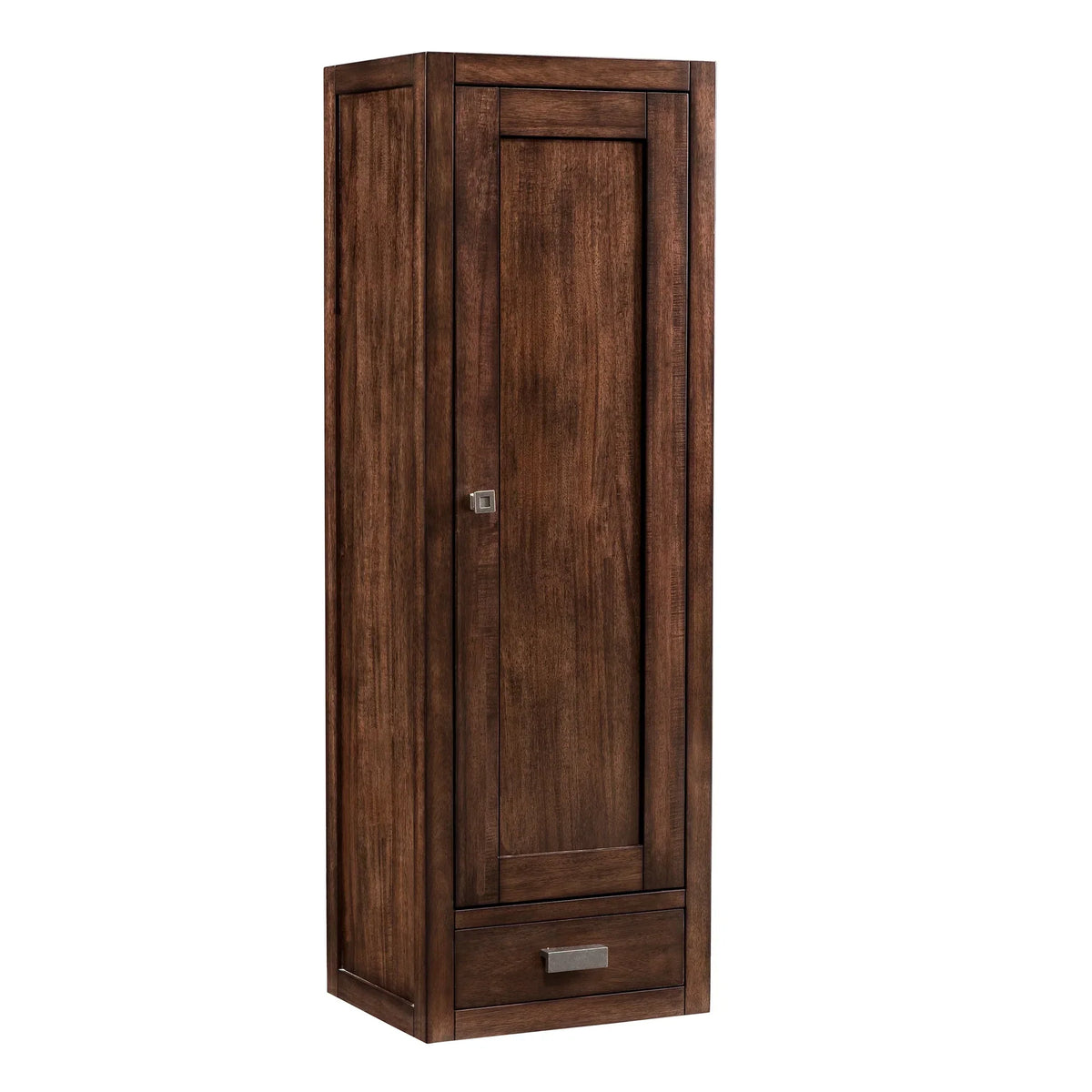 12 Inch Addison D Petite Tower Hutch Right Orientation - Mid - Century Acacia Image 2