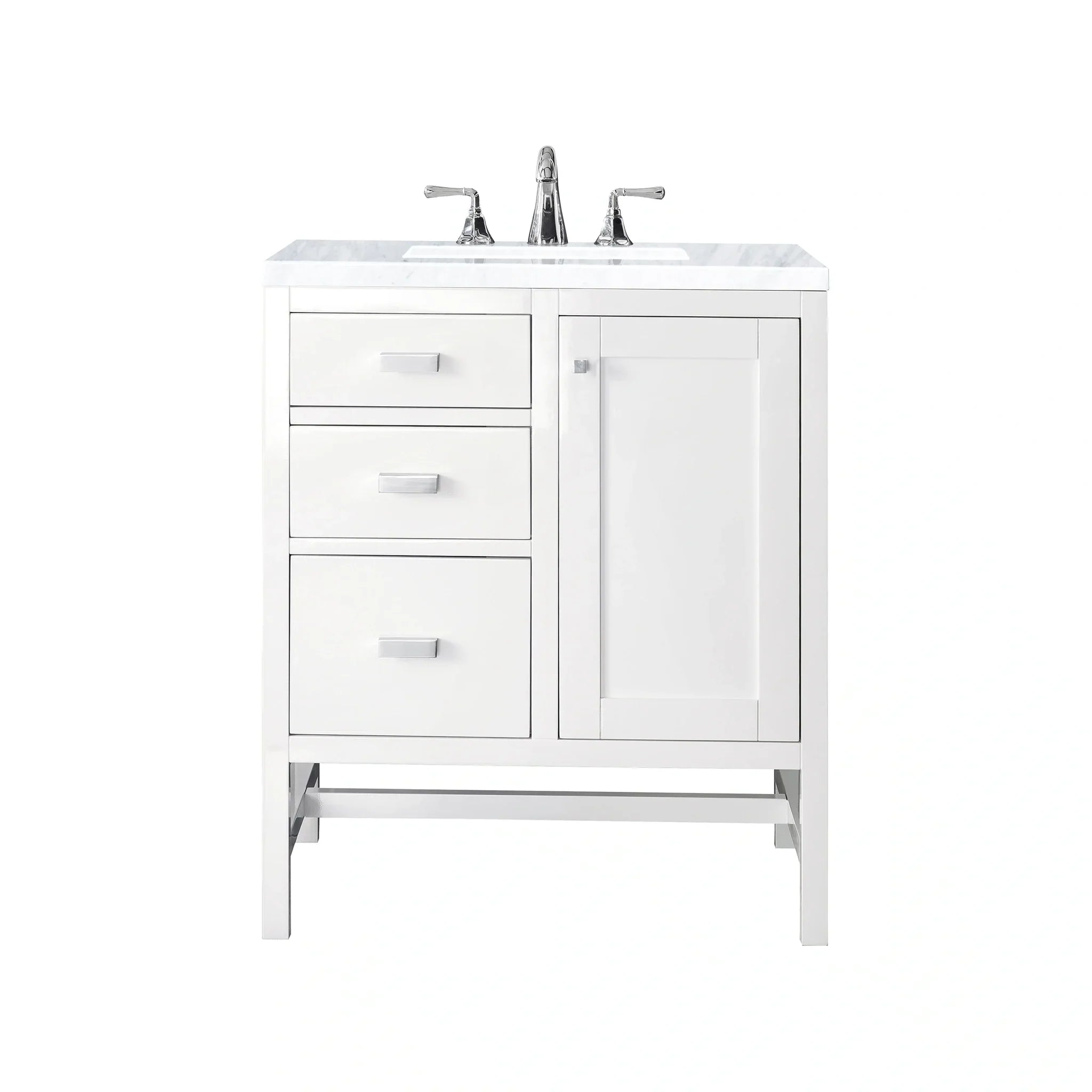 james-martin-e444-v30-gw-3car-carrara-white-top-8-widespread image
