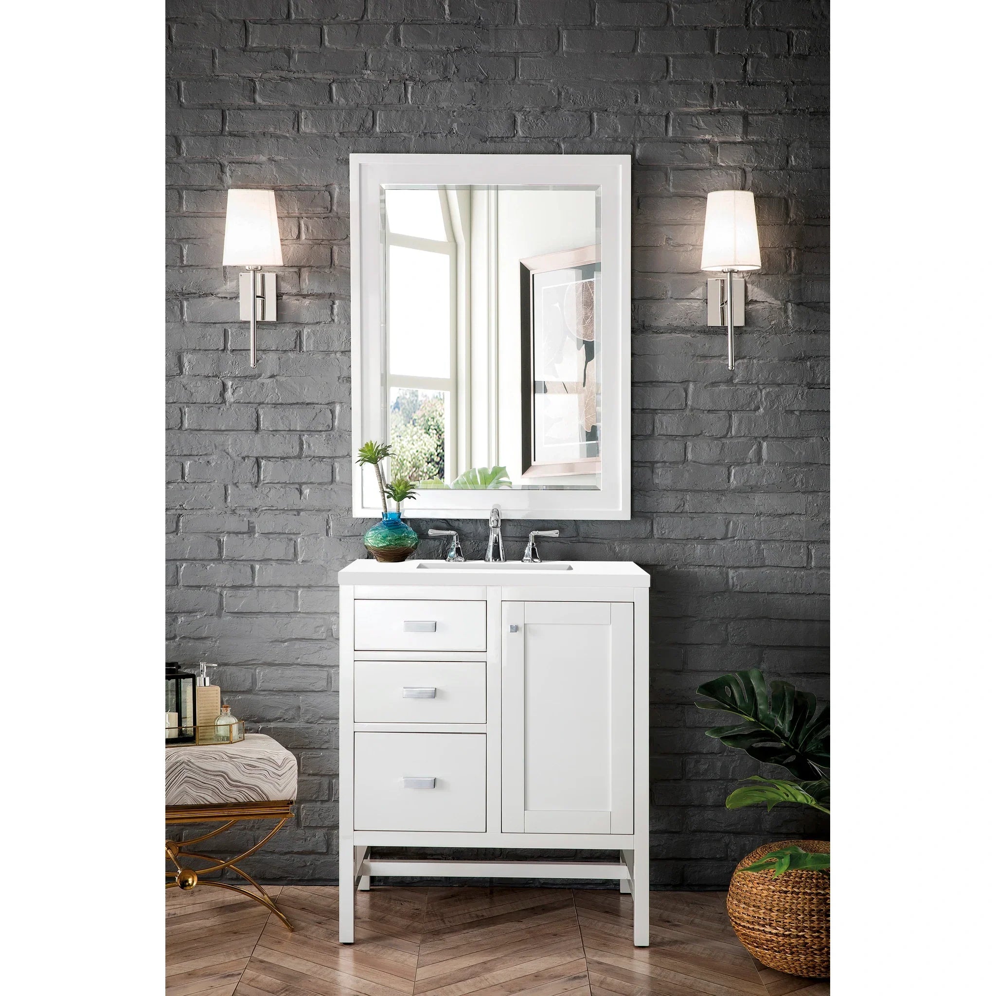 james-martin-e444-v30-gw-3wz-white-zeus-silestone-top-8-widespread image 1