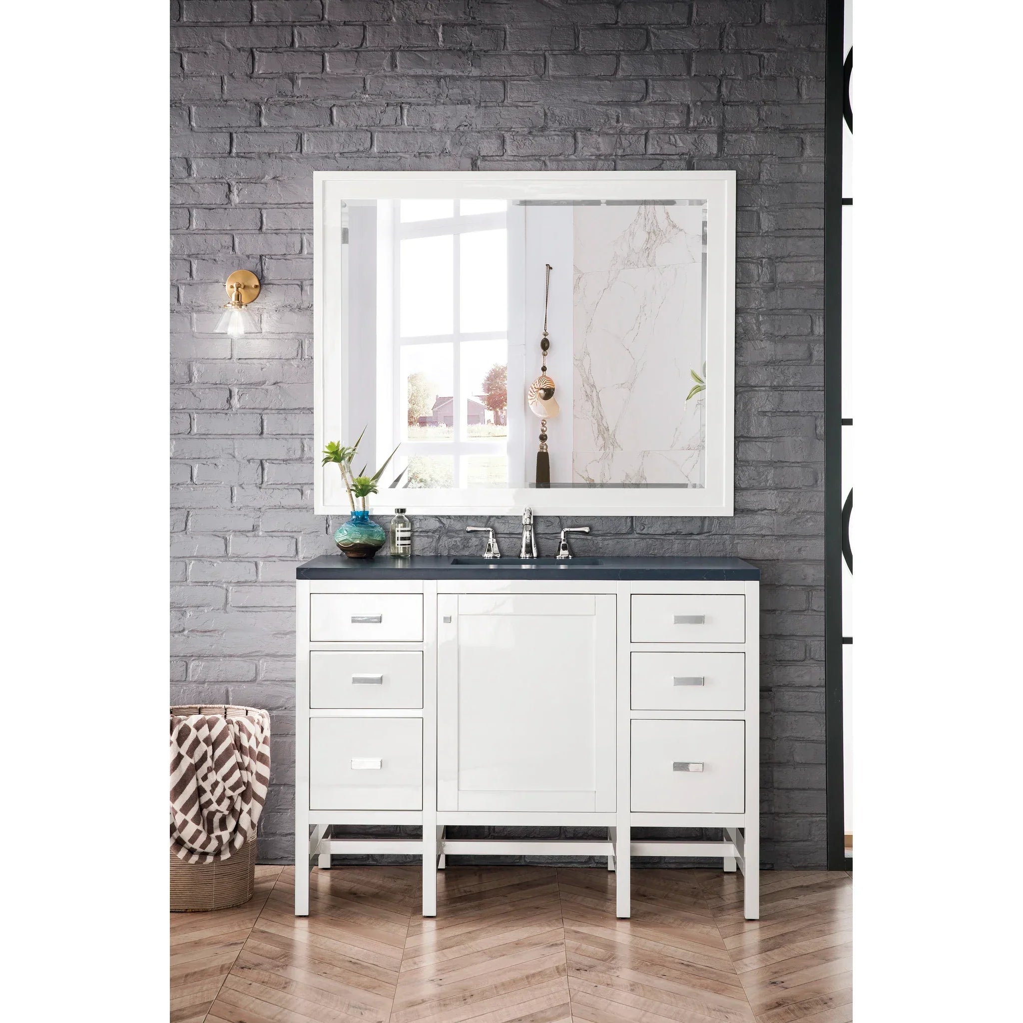 james-martin-e444-v48-gw-3csp-charcoal-soapstone-silestone-top-8-widespread image 1
