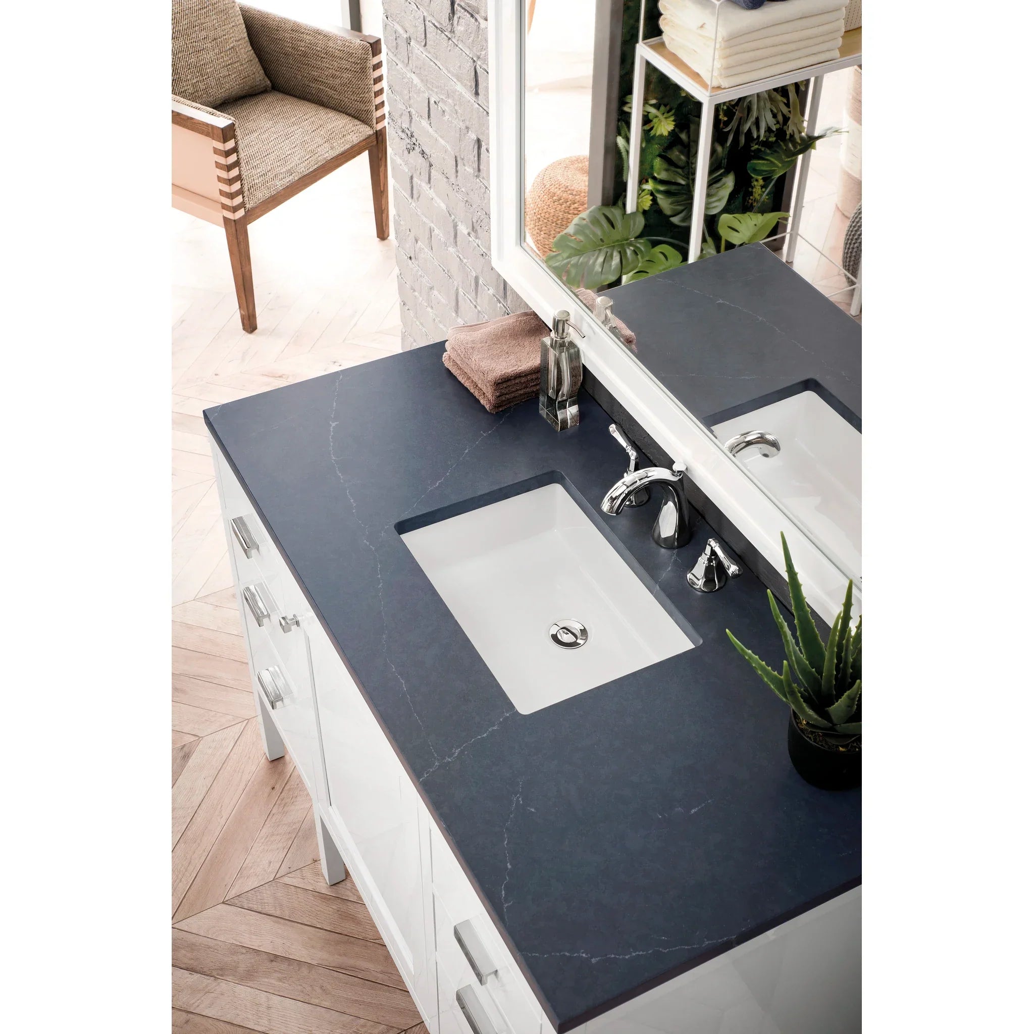james-martin-e444-v48-gw-3csp-charcoal-soapstone-silestone-top-8-widespread image 2