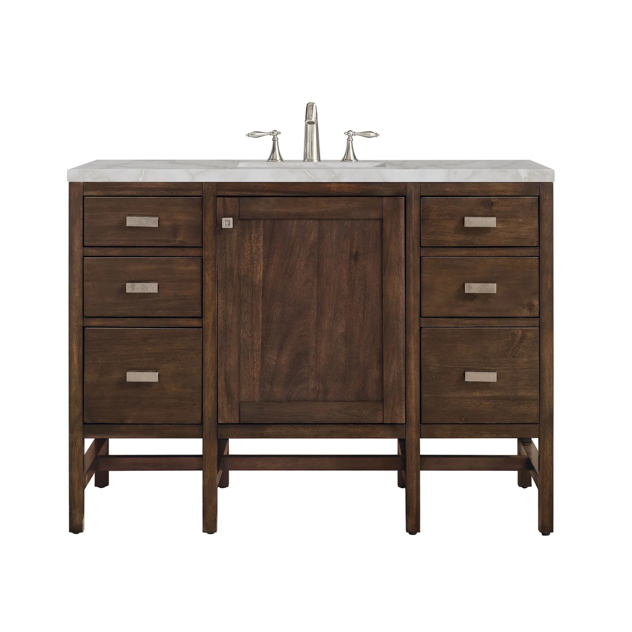 james-martin-e444-v48-mca-3vsl-victorian-silver-silestone-top-8-widespread image