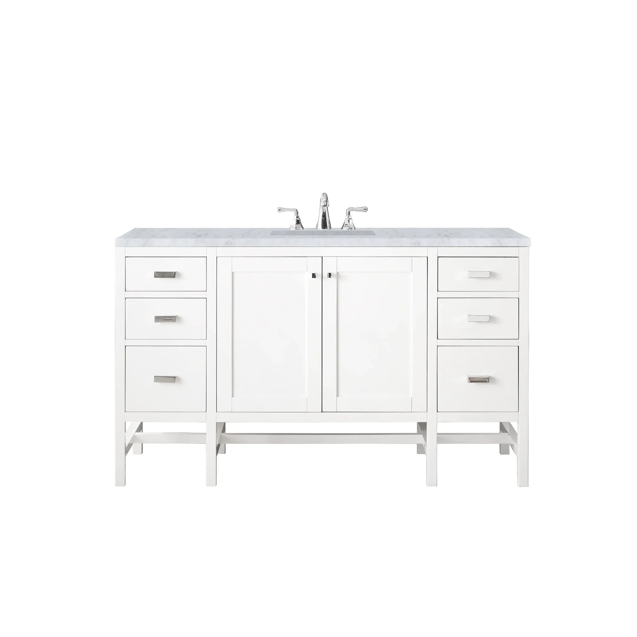 james-martin-e444-v60s-gw-3car-carrara-white-top-8-widespread image