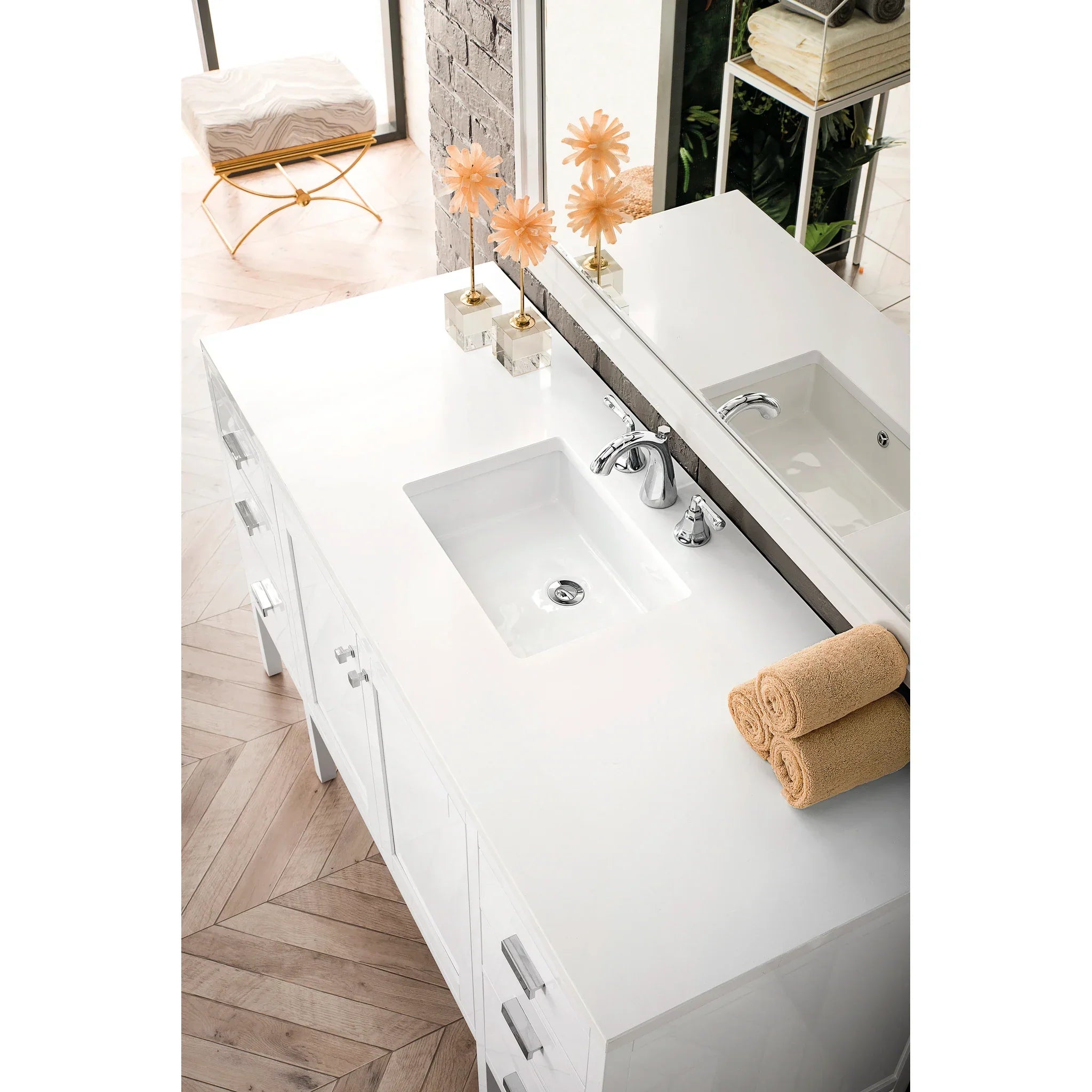 james-martin-e444-v60s-gw-3wz-white-zeus-silestone-top-8-widespread image 2