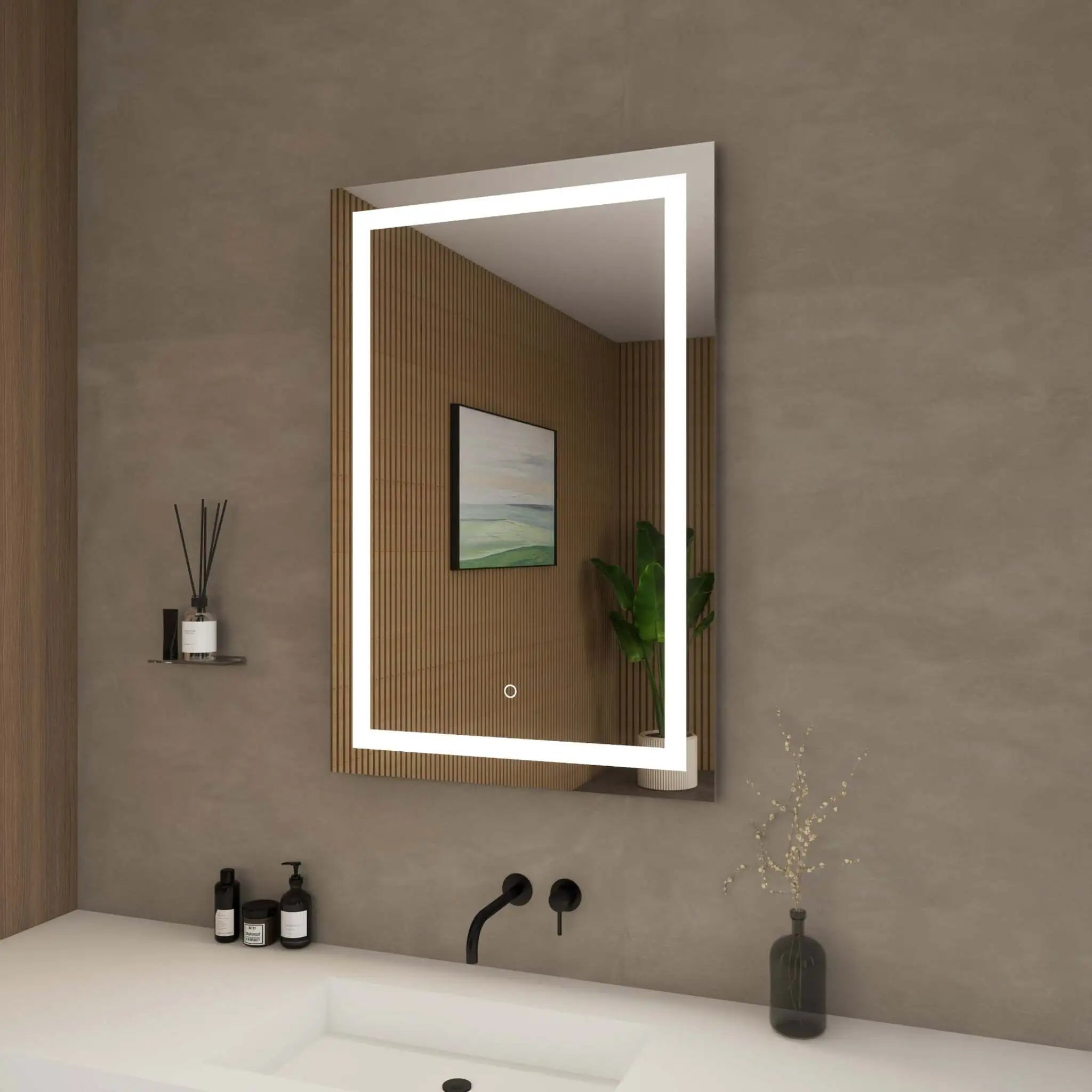 LED Mirror - Lucia by Wyndham (WCZLEDALM2436) image 1