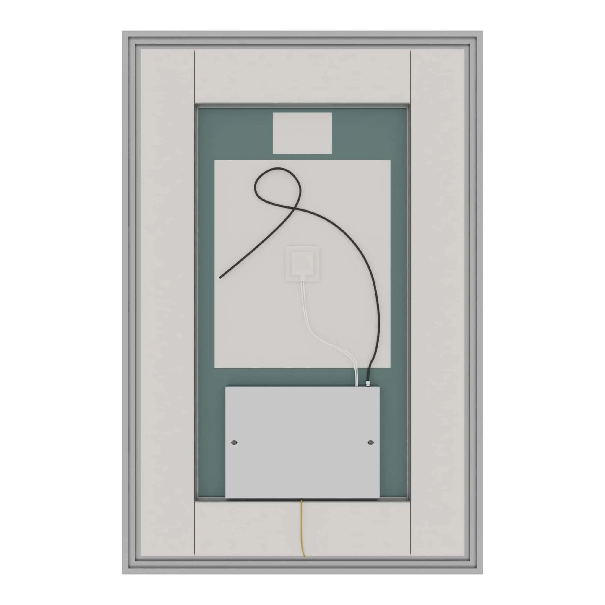 LED Mirror - Lucia by Wyndham (WCZLEDALM2436) image 4