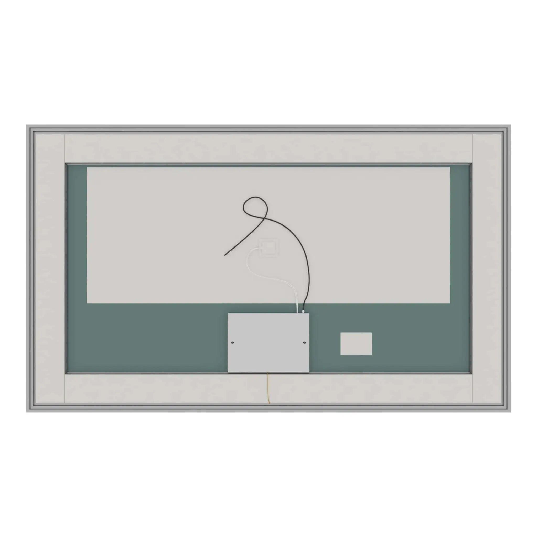 LED Mirror - Lucia by Wyndham (WCZLEDALM6036) image 4