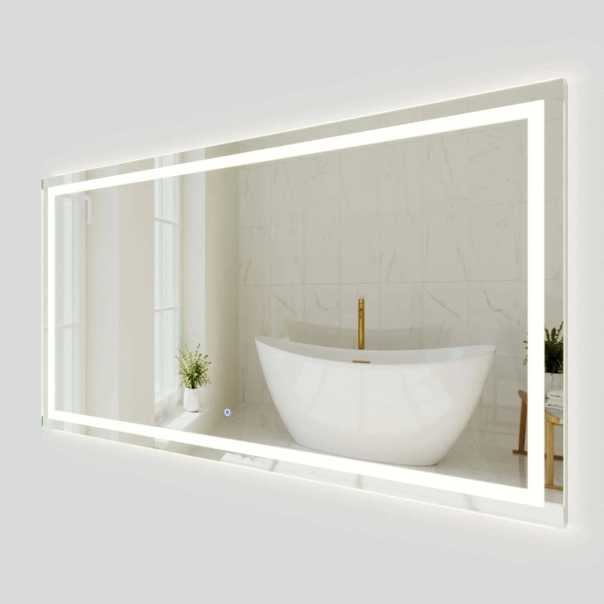 LED Mirror - Lucia by Wyndham (WCZLEDALM7036) image 2