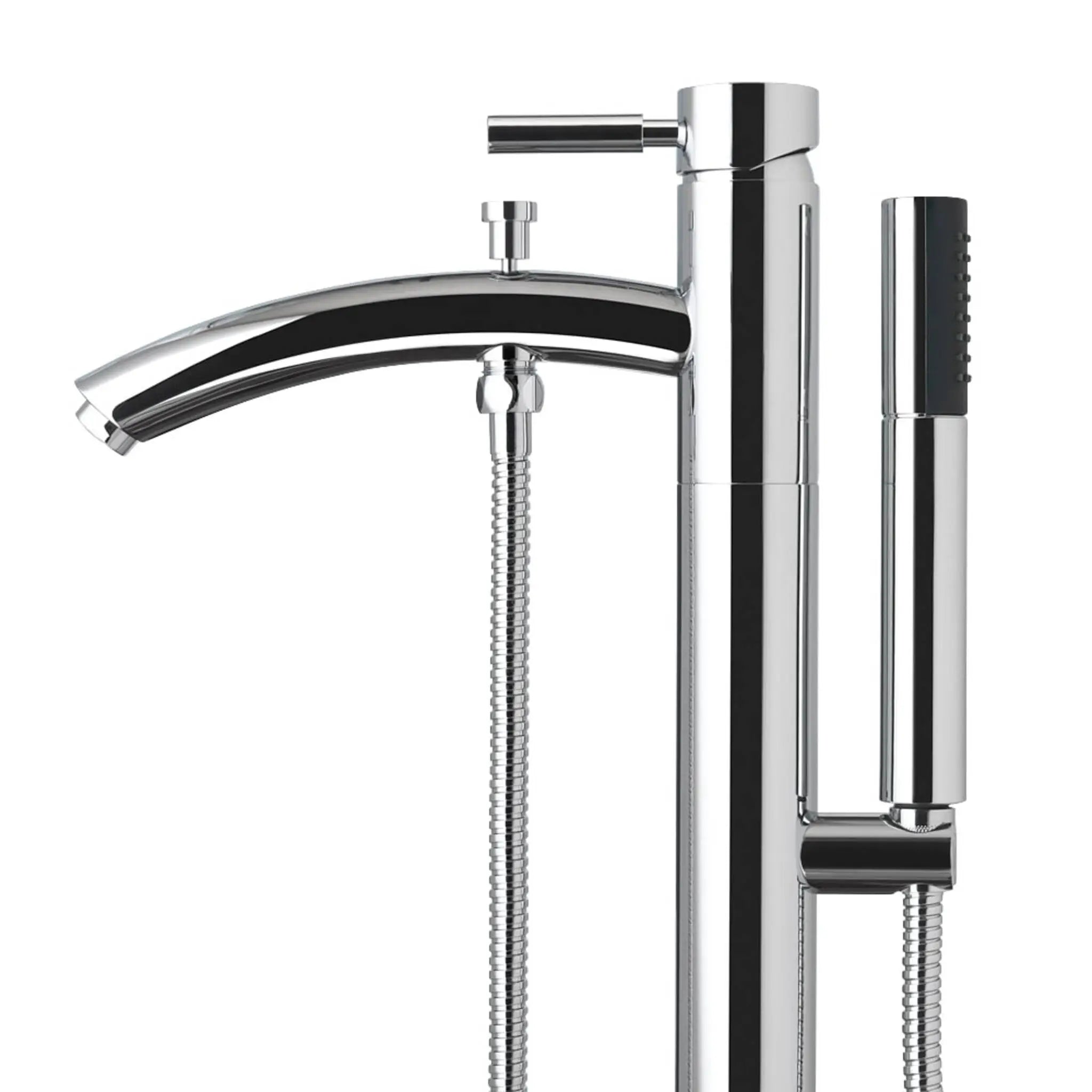 Polished Chrome Freestanding Tub Filler Faucet - Taron by Wyndham (WCAT102340P11PC) image 1