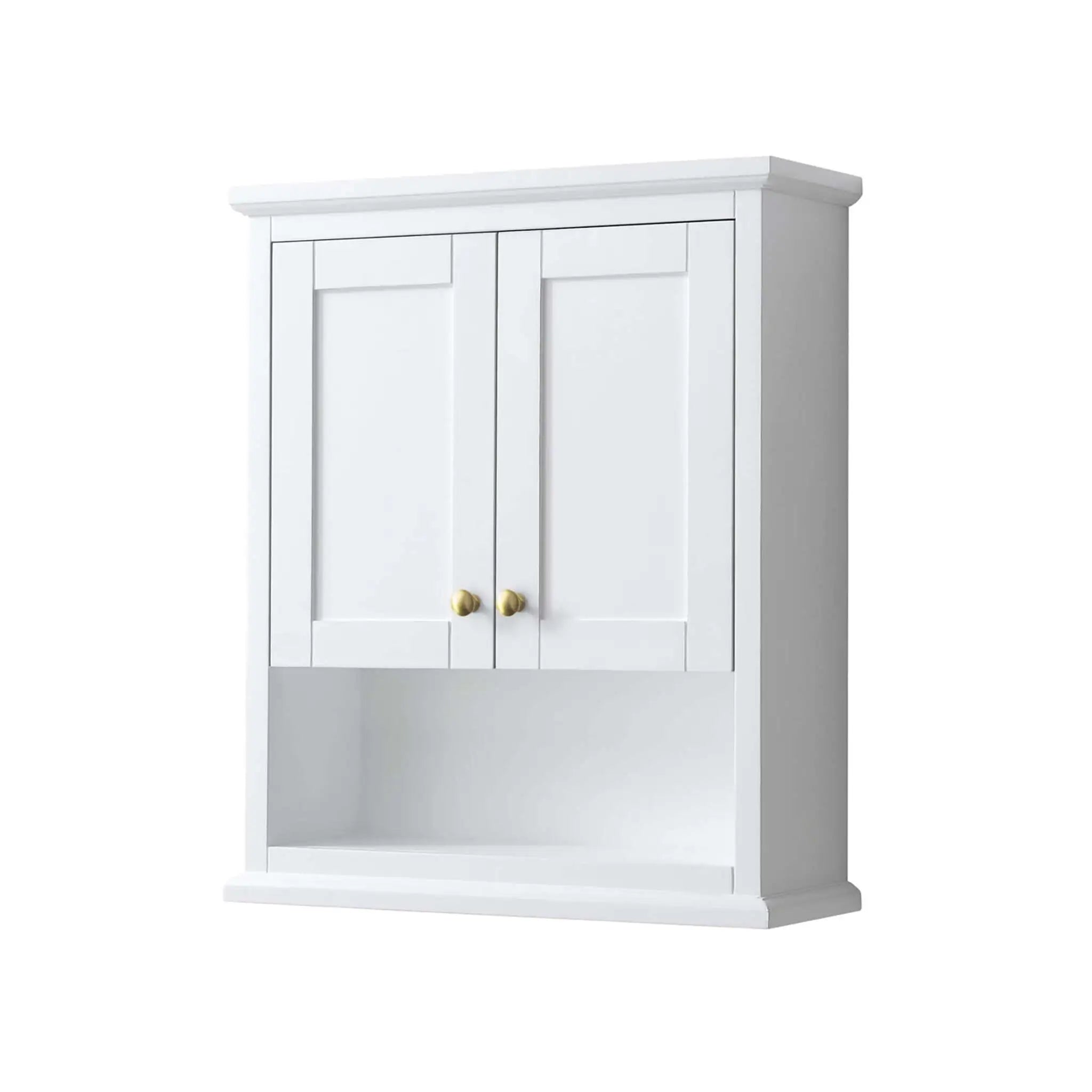 White Bathroom Wall Cabinet - Avery by Wyndham (WCV2323WCWG) image